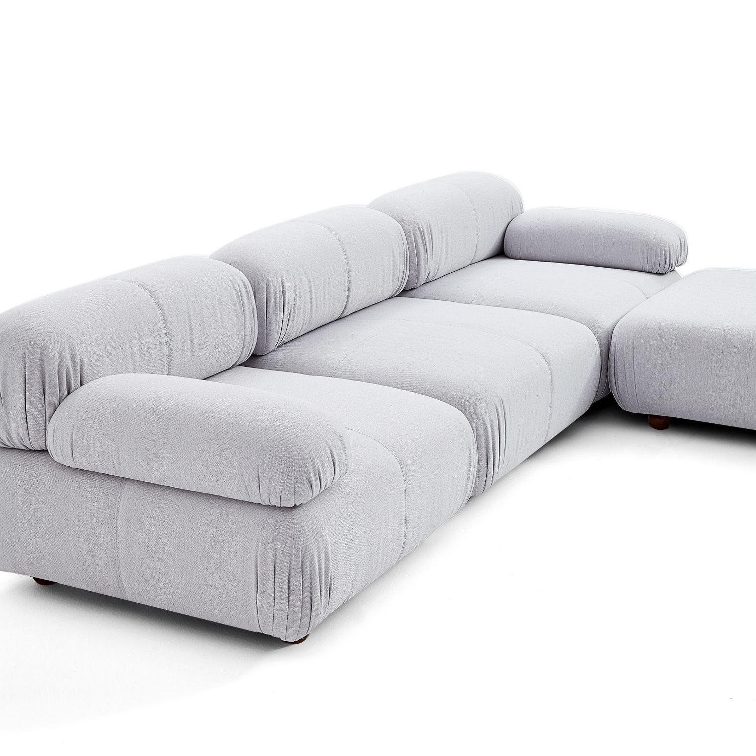 Pebbles Sofa + Ottoman Sofa Milozze 