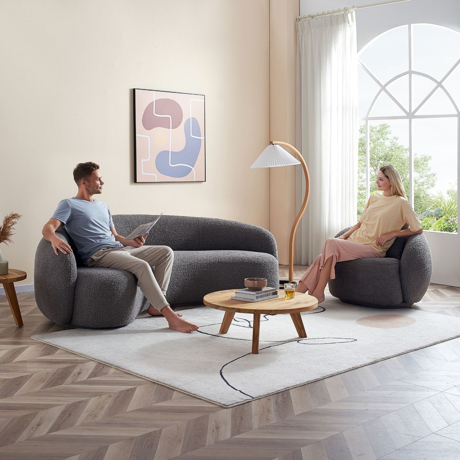 The Eclipse Sofa + Armchair Sofa Milloze 