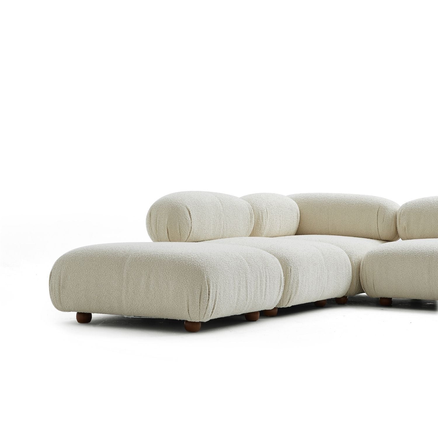 Pebbles L Sectional Sofa Milloze 