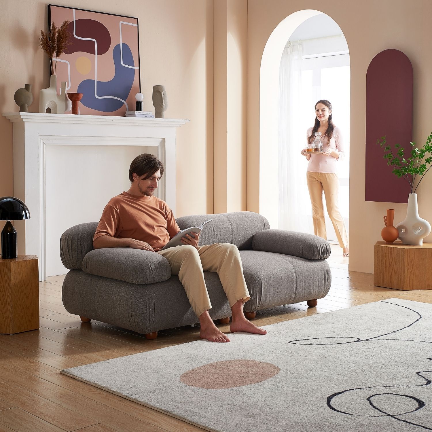 Pebbles Sofa Sofa Milozze 