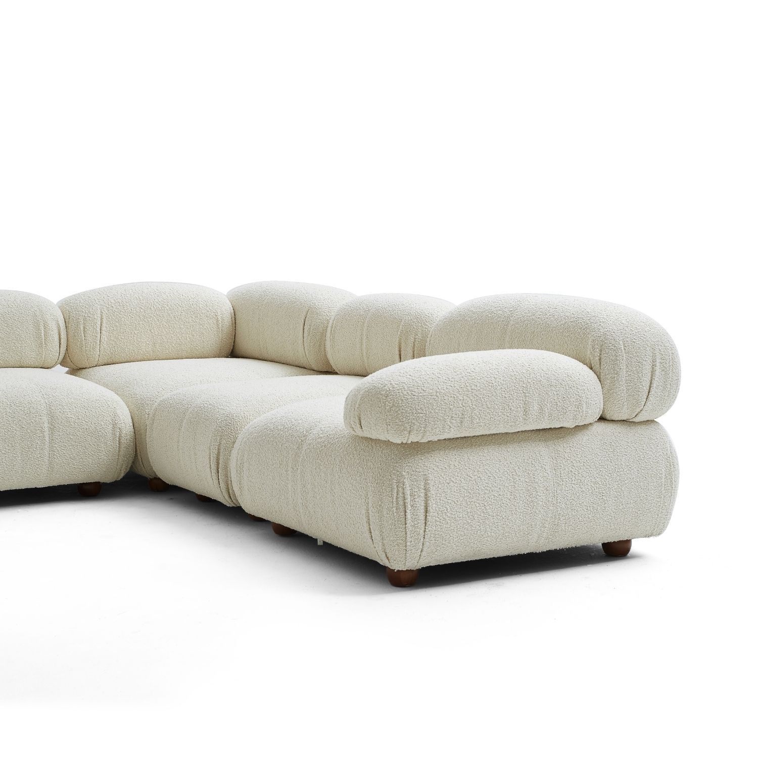 Pebbles L Sectional Sofa Milloze 