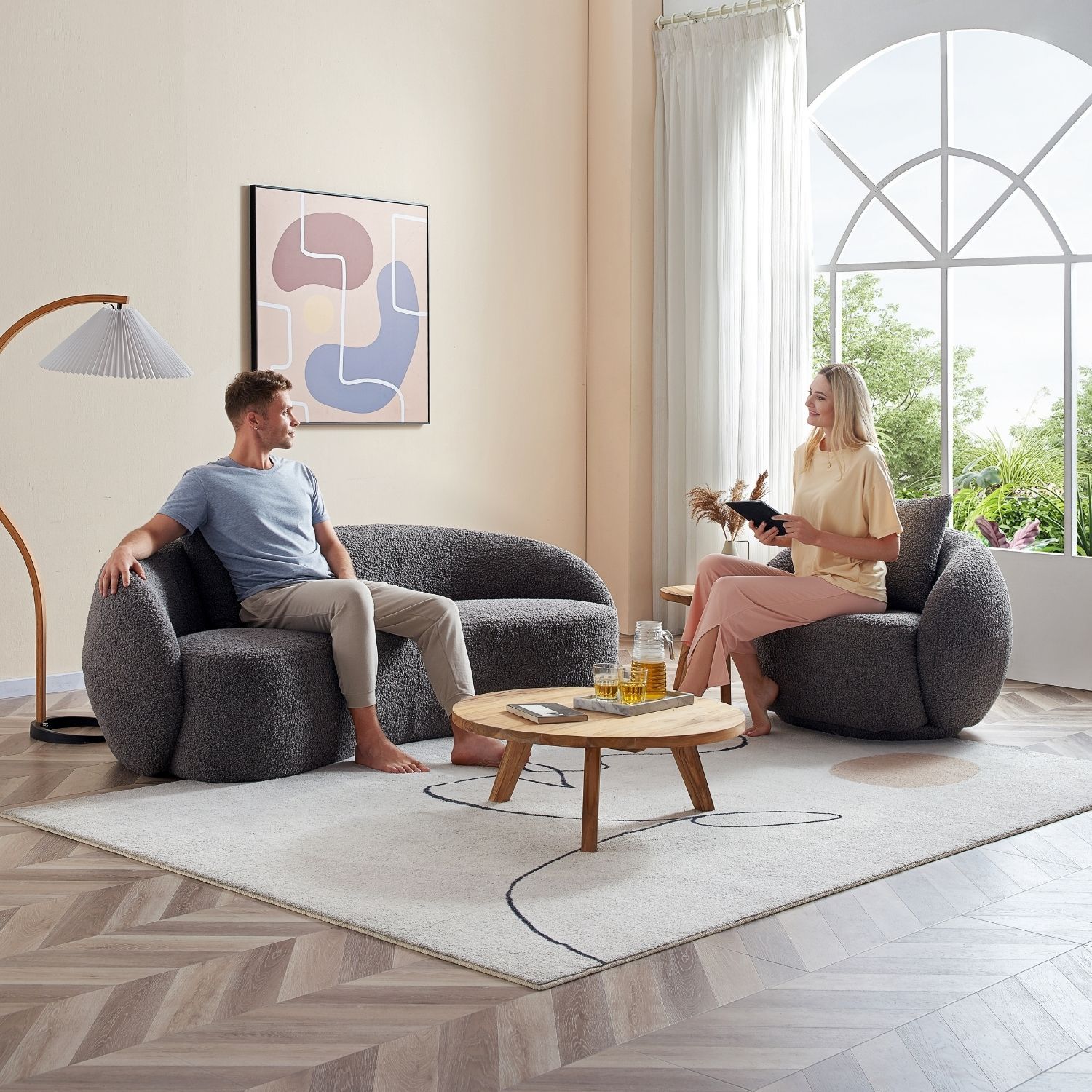 The Eclipse Sofa + Armchair Sofa Milloze 