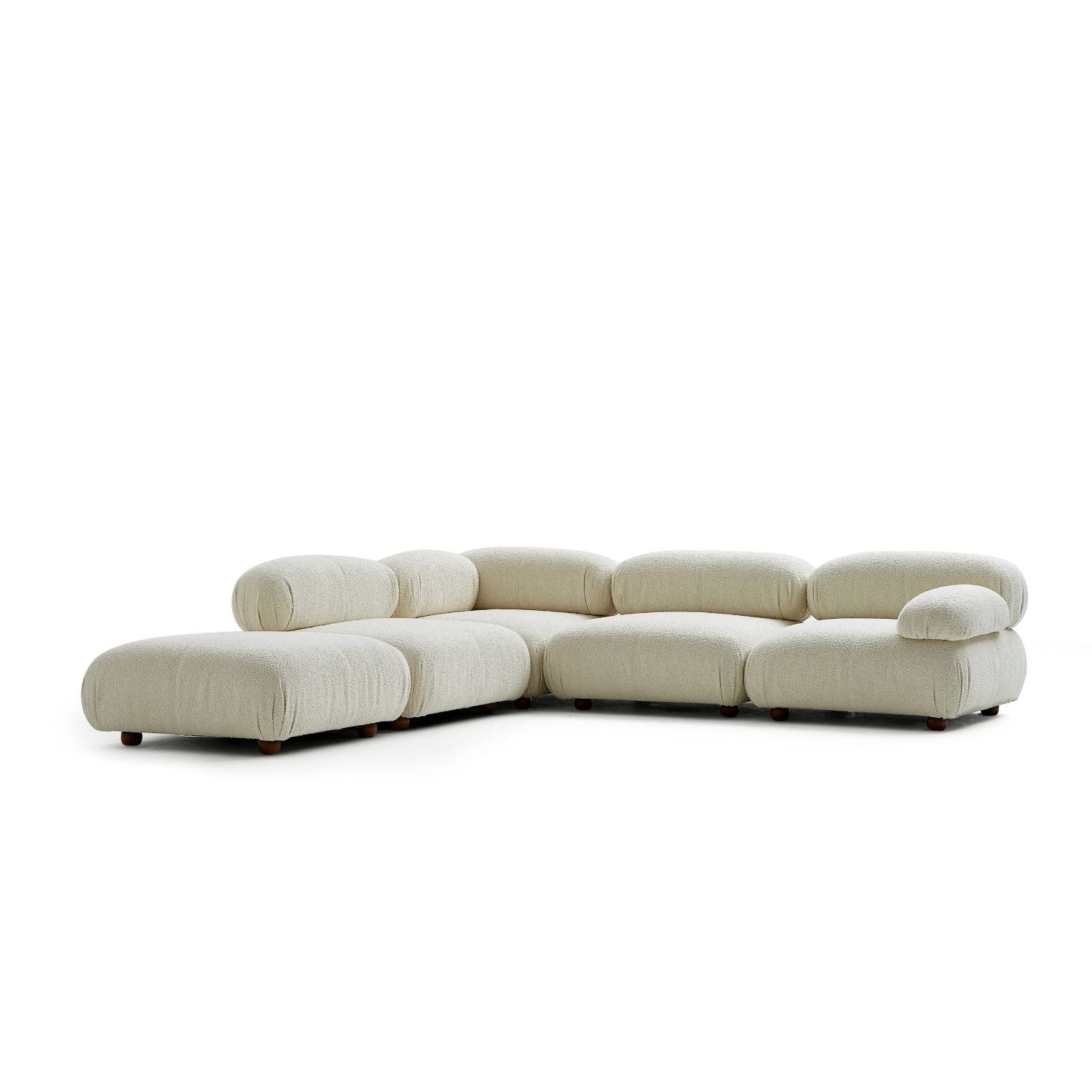 Pebbles L Sectional Sofa Milloze 