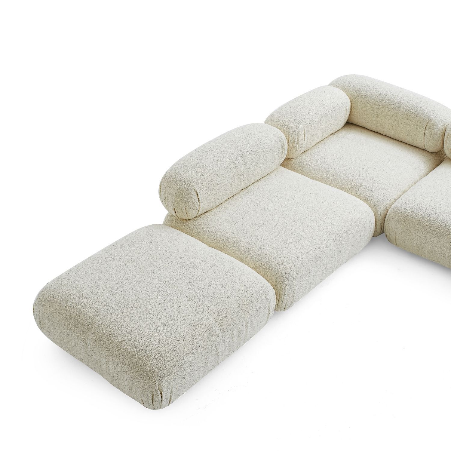 Pebbles L Sectional Sofa Milloze 