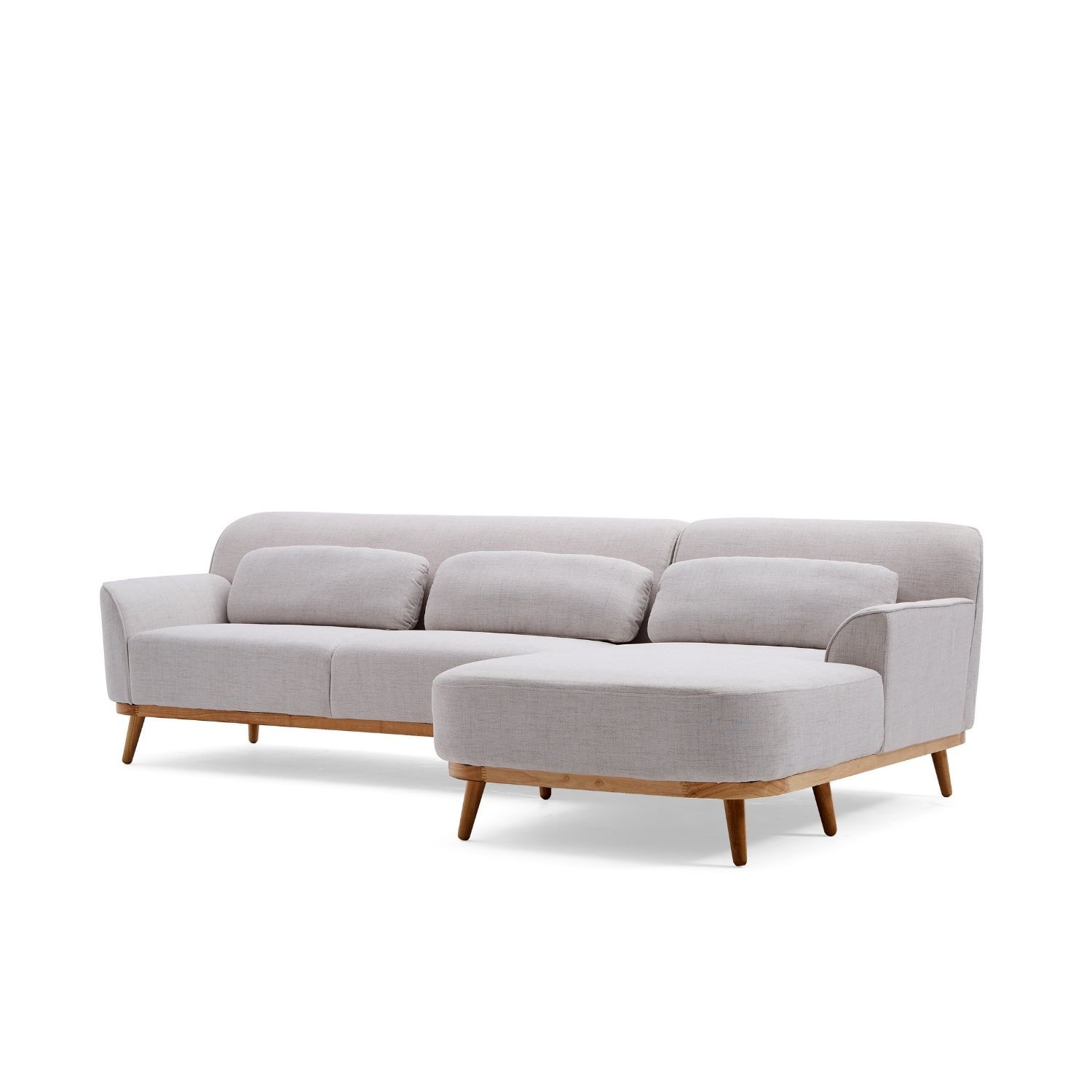 Solid Wood Sectional Sofa Valyou Furniture 