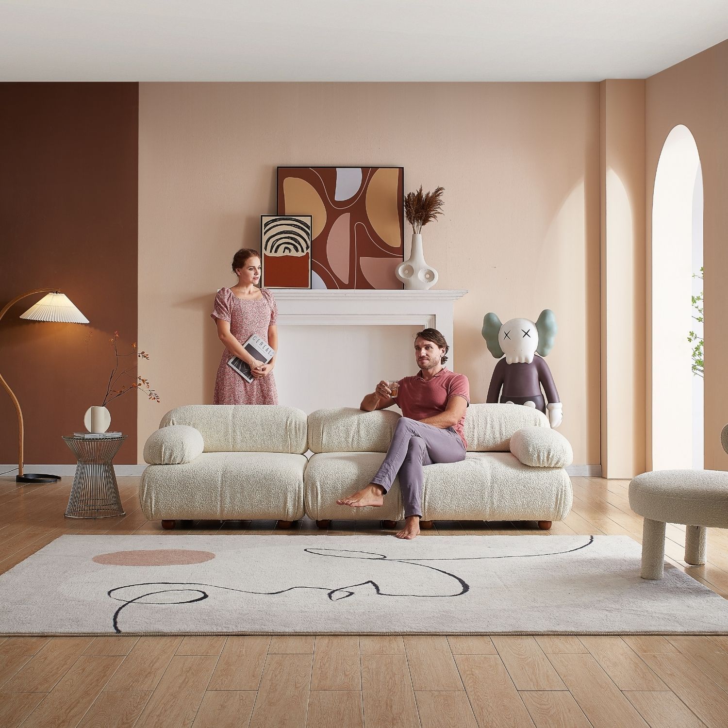 Pebbles Sofa Sofa Milozze 