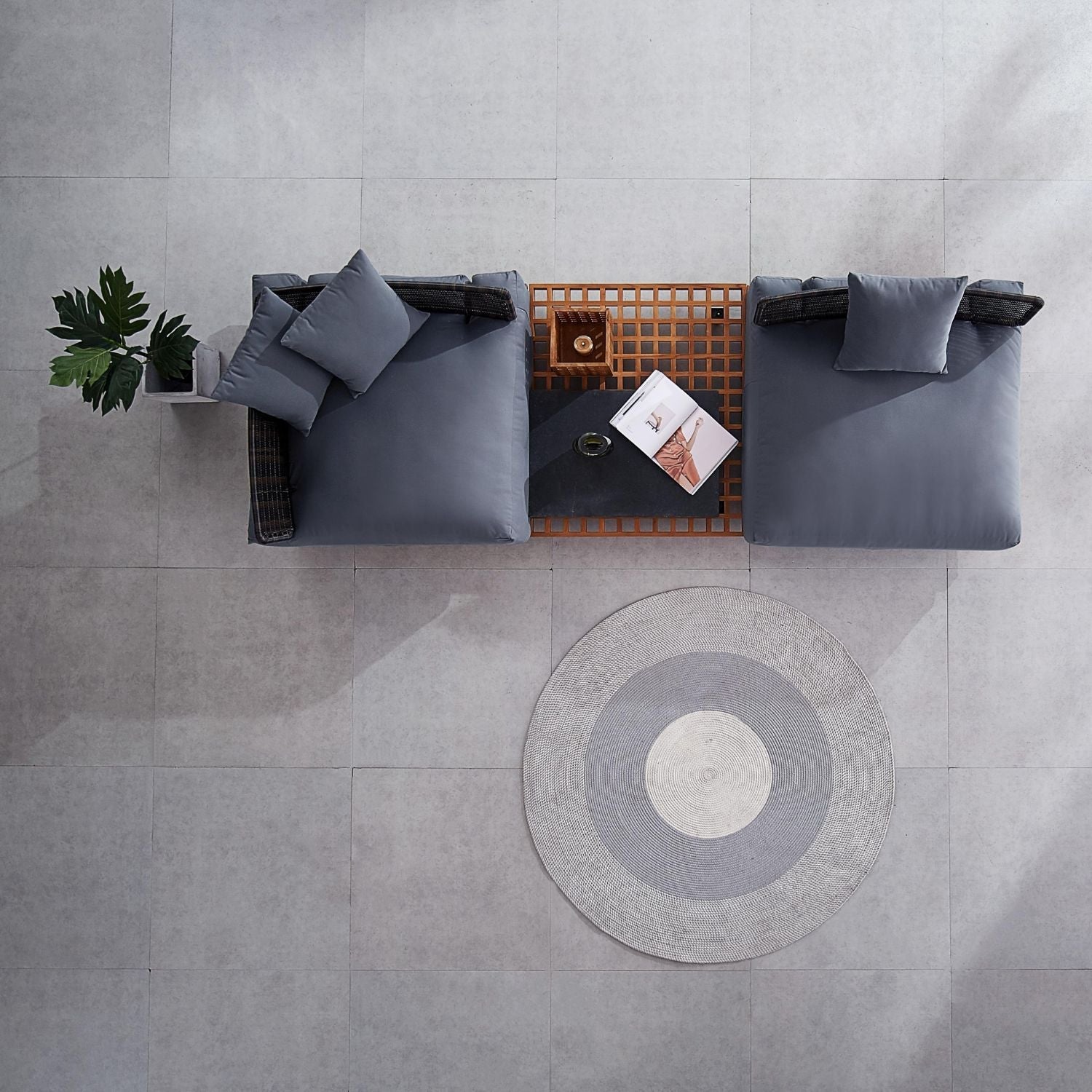 Oni Lounger Sofa Zomanity Z1 Grey 