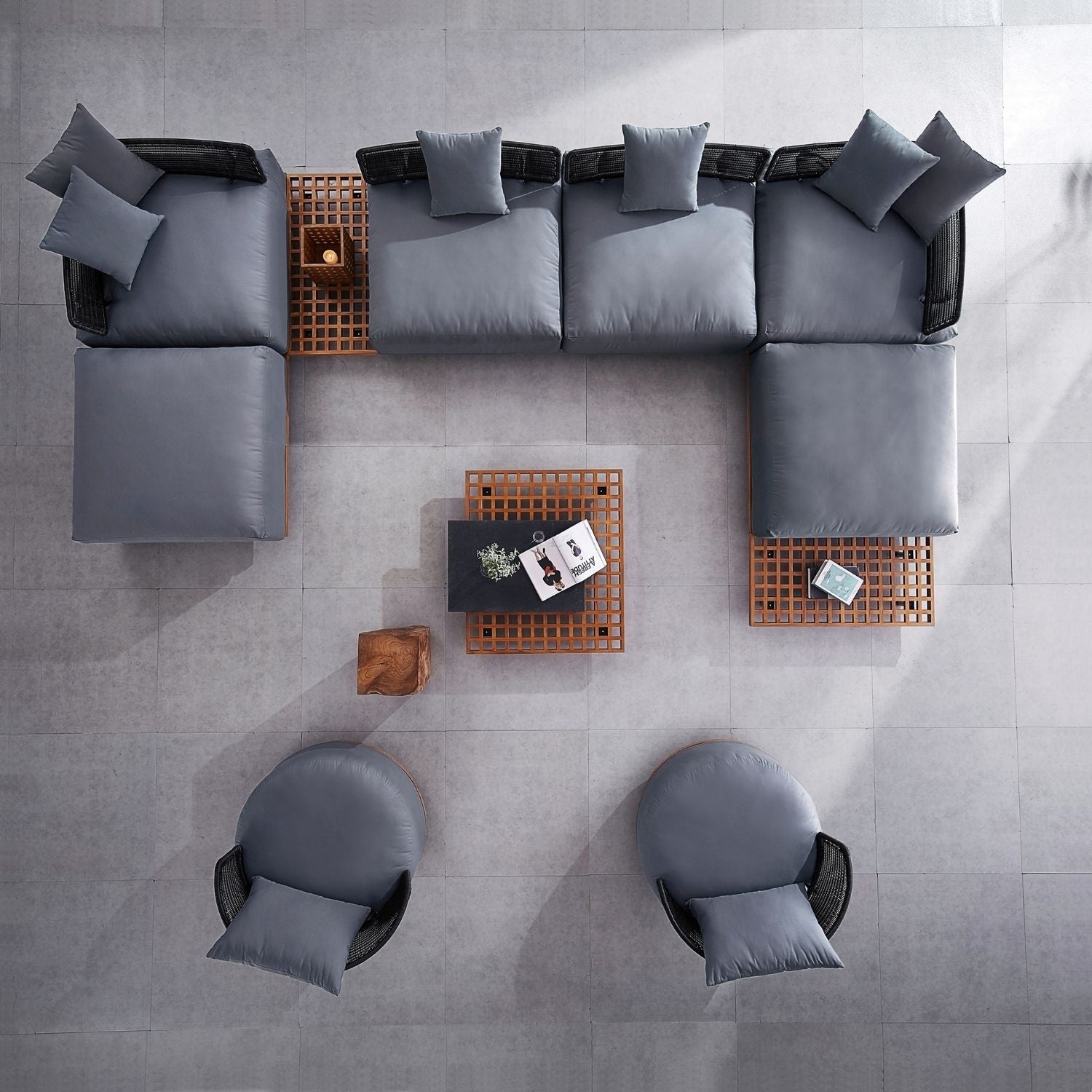 Oni Lounger Sofa Zomanity Z4 Grey 