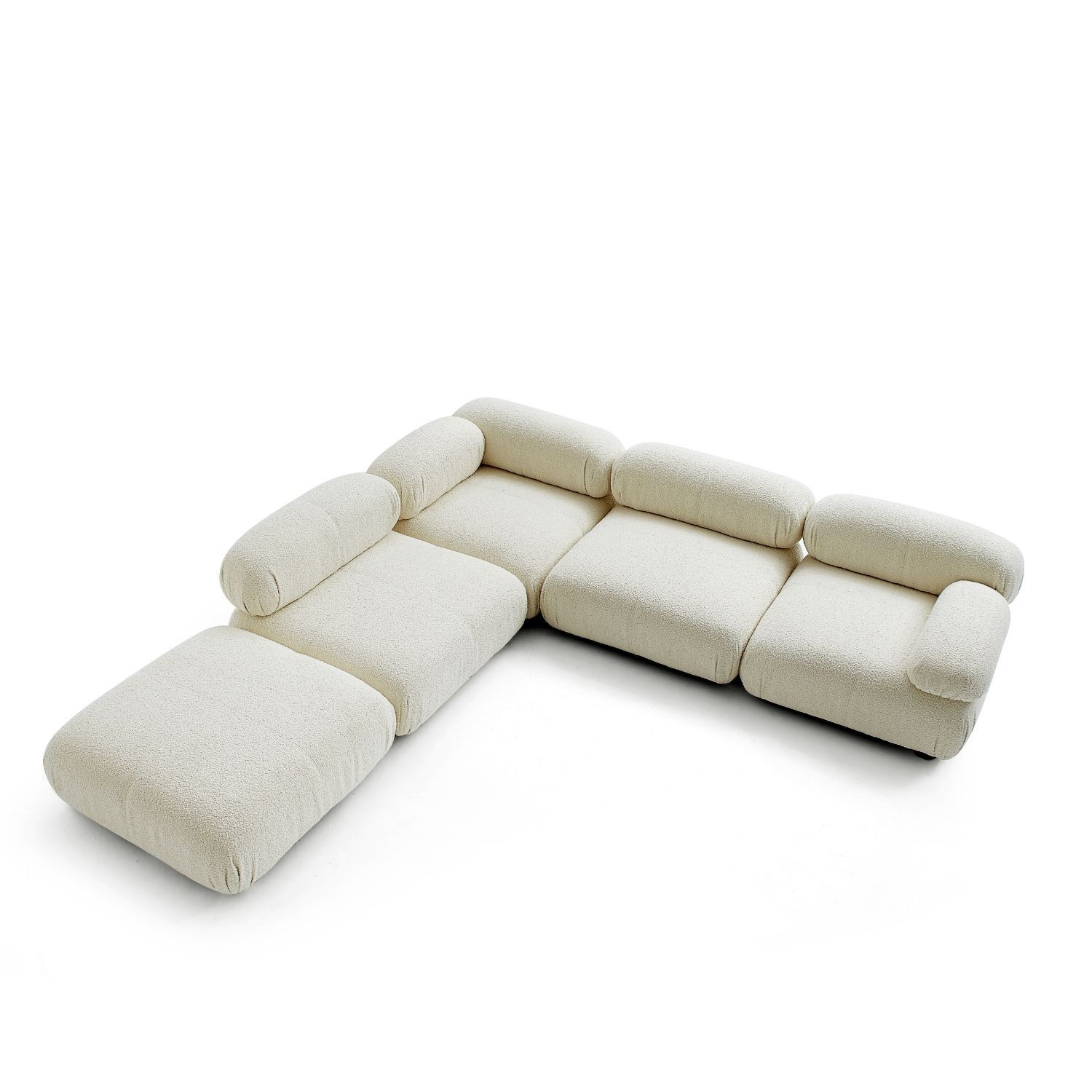 Pebbles L Sectional Sofa Milloze 