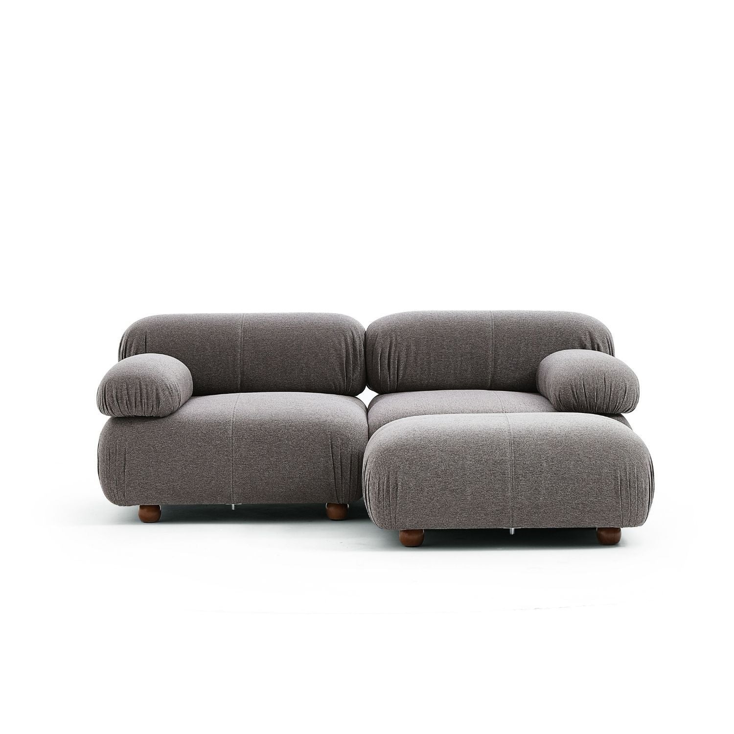 Pebbles Loveseat + Ottoman Sofa Milozze 