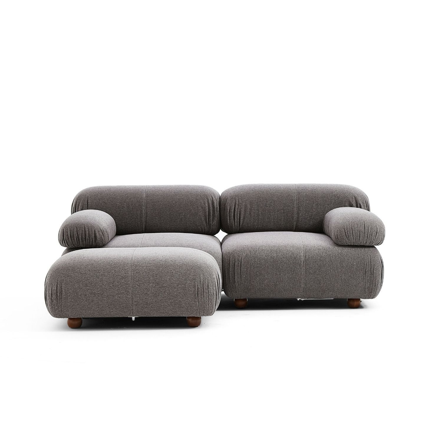 Pebbles Loveseat + Ottoman Sofa Milozze 