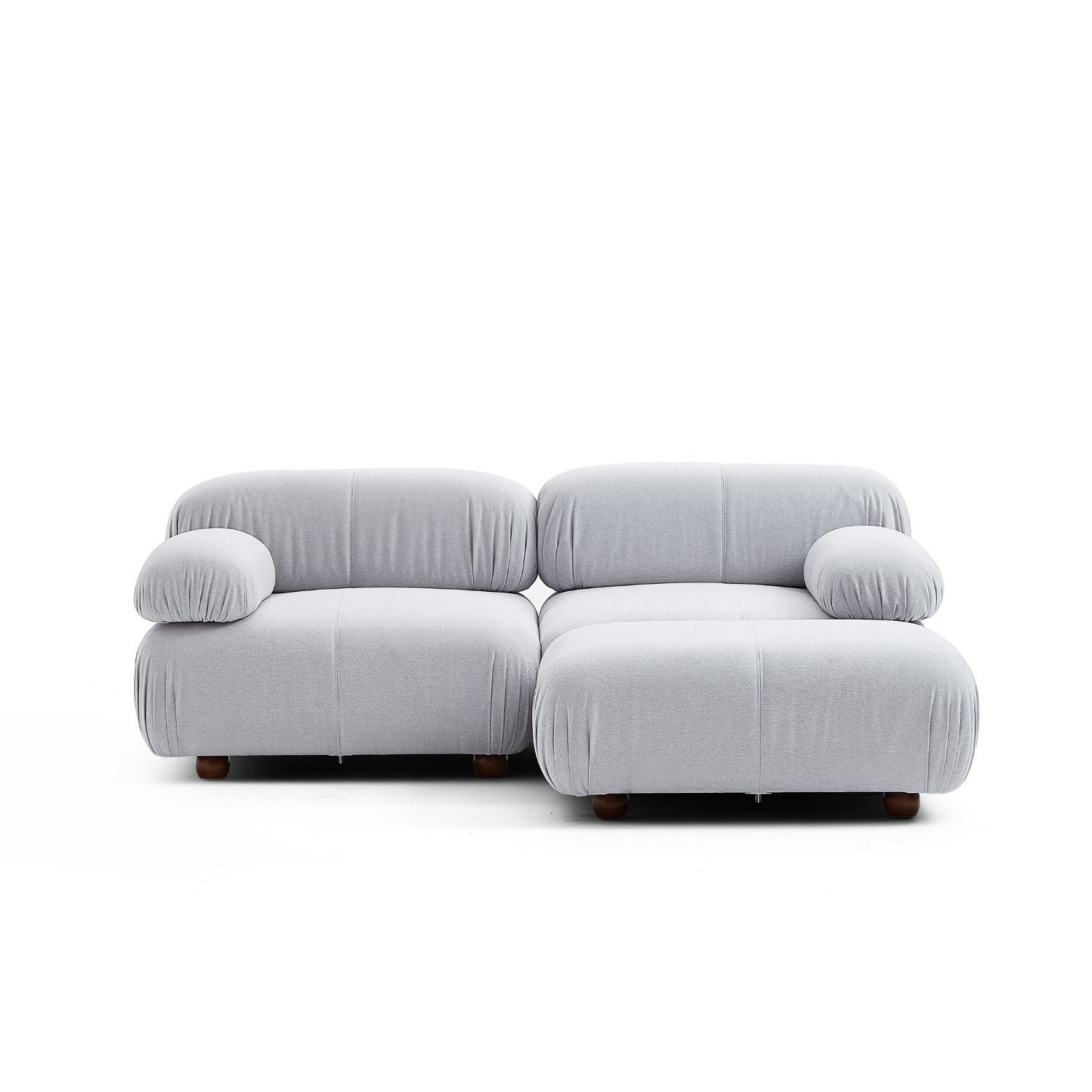 Pebbles Loveseat + Ottoman Sofa Milozze 