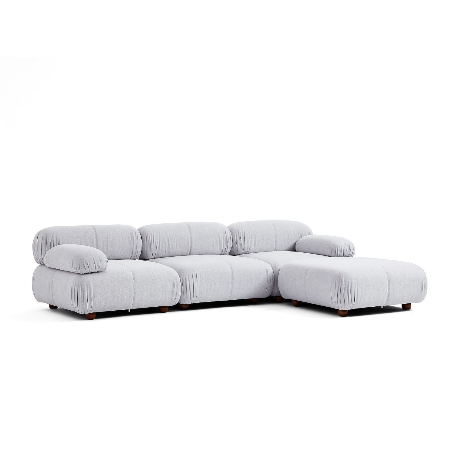 Pebbles Sofa + Ottoman Sofa Milozze 