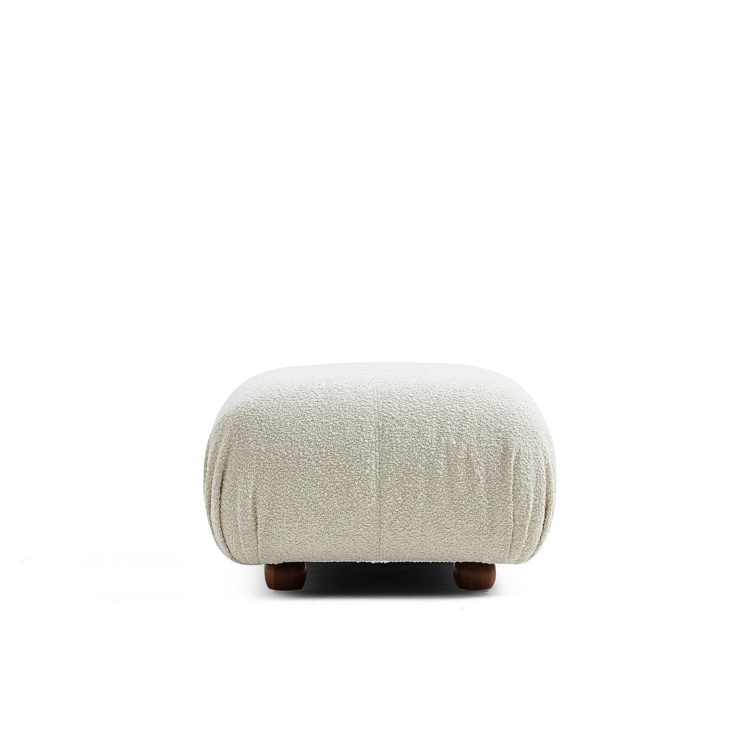 Pebbles Ottoman Sofa Milozze Boucle White Small 