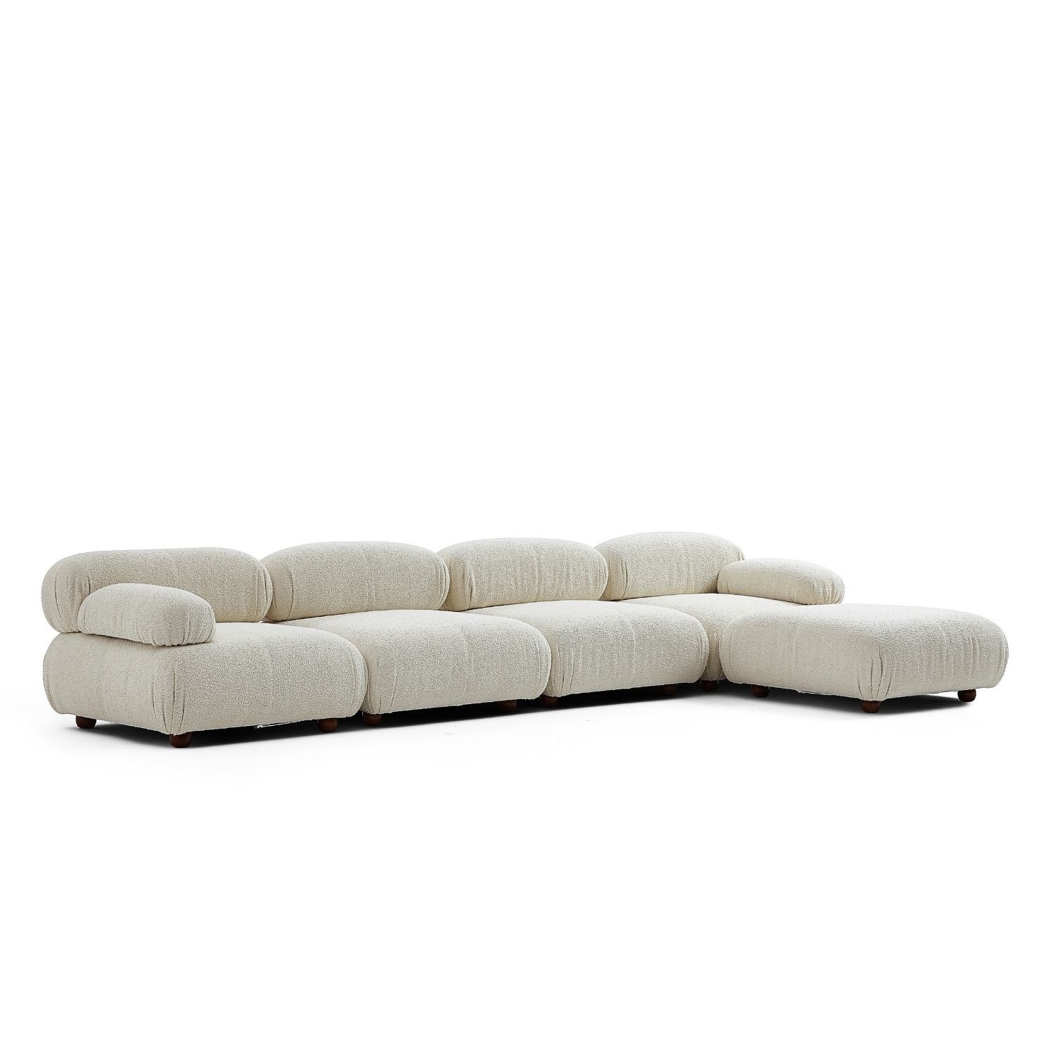 Pebbles Sofa + Ottoman Sofa Milozze 