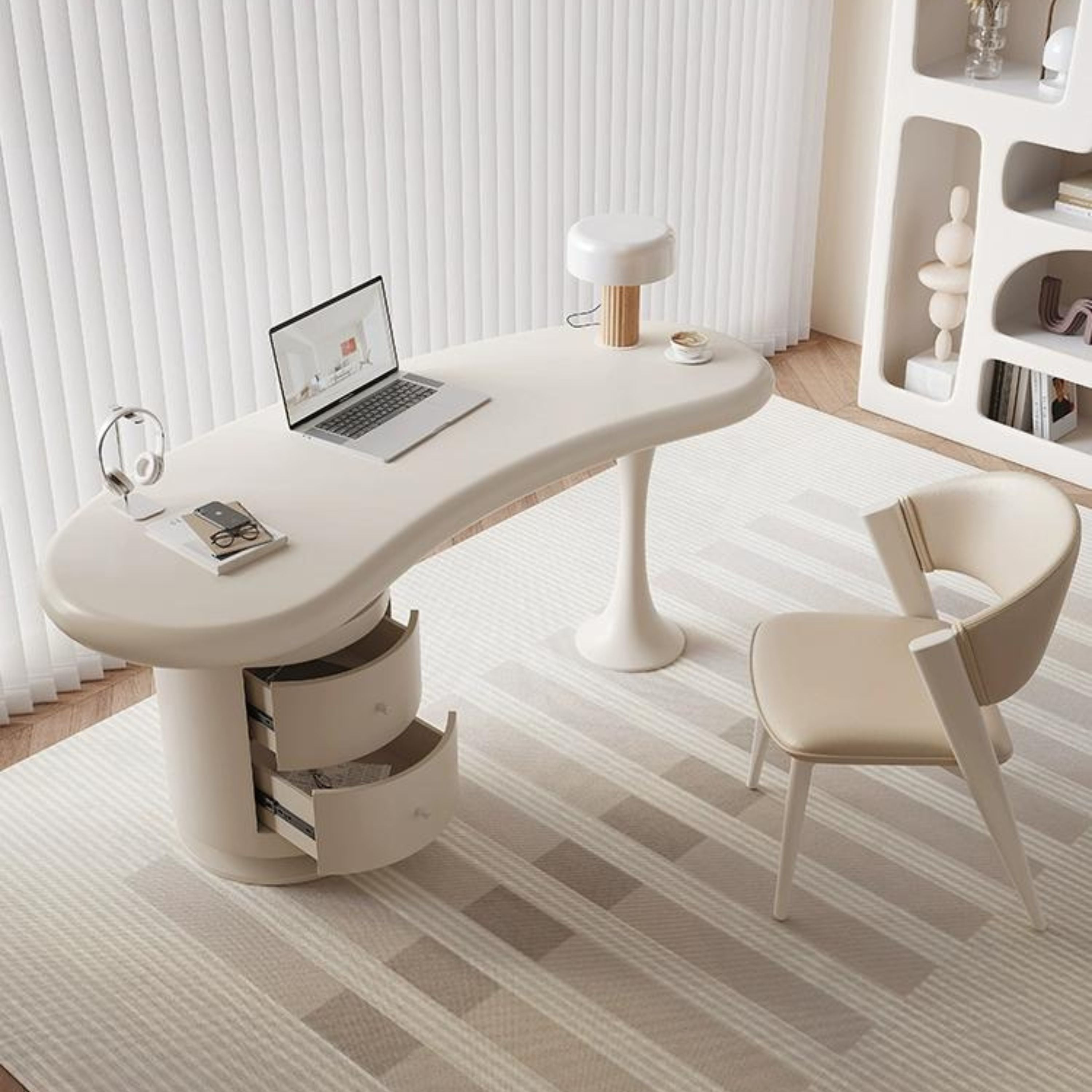 Cappuccino Desk, Desk, Valyōu Furniture | Valyou Furniture 