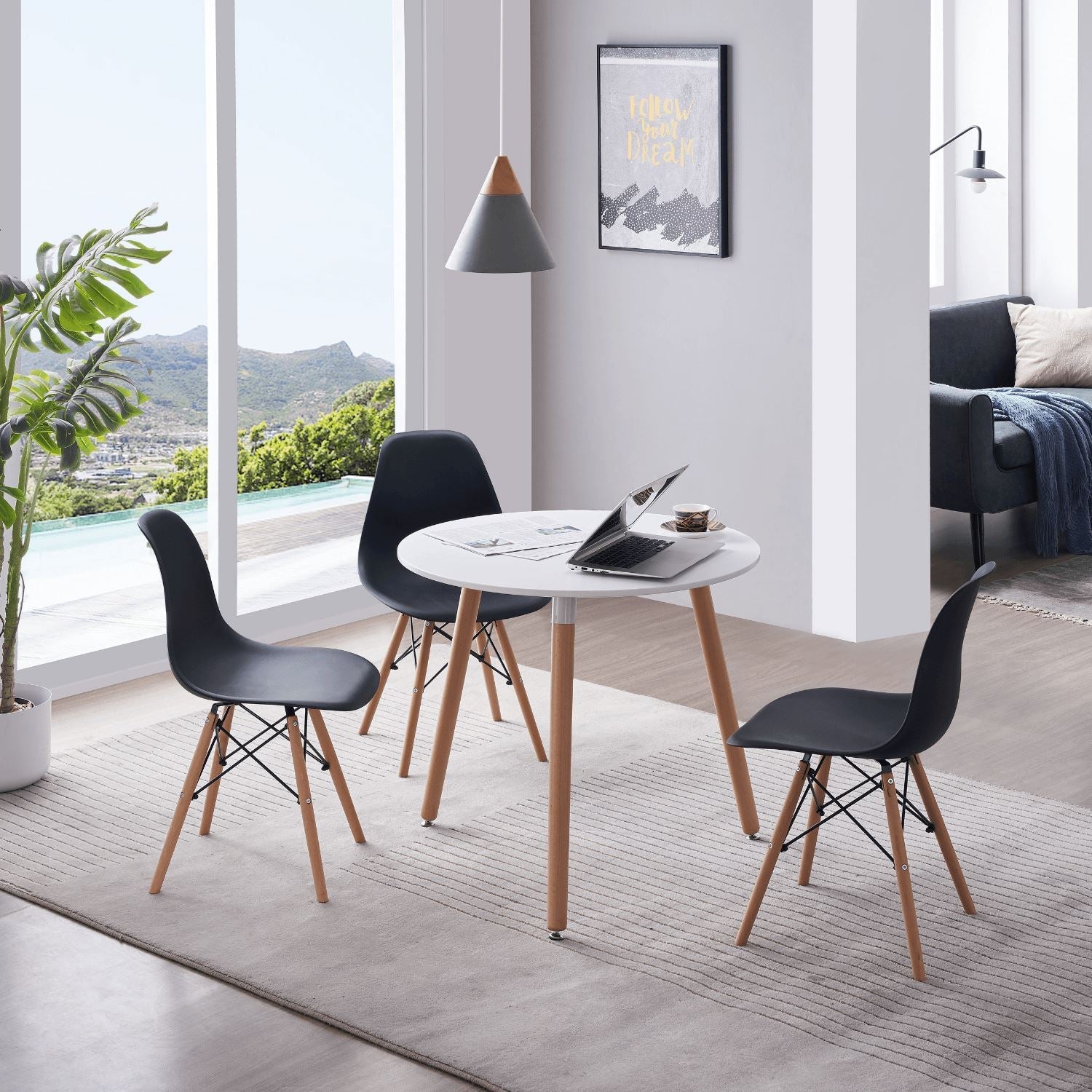 Valmes Chair - Set Of 4 - Valyou 