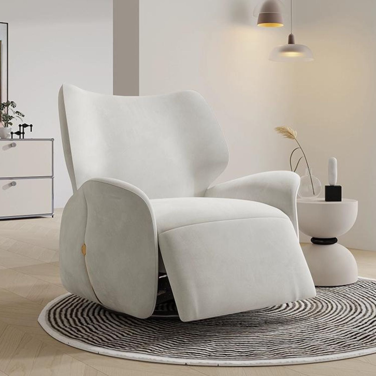 Sleek Recliner Chair, , Valyōu Furniture | Valyou Furniture 