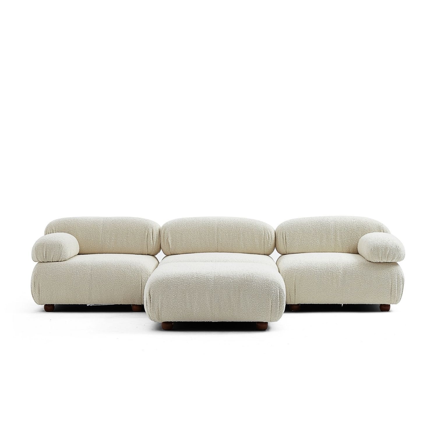 Pebbles Sofa + Ottoman Sofa Milozze 