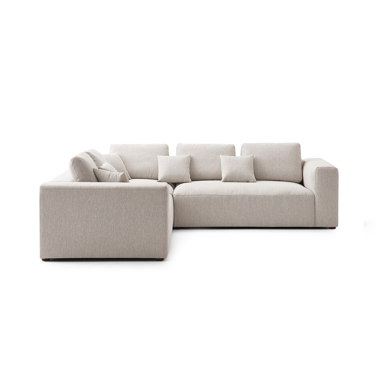 The 5th Closed L Sectional, sectional, Foundry | Valyou Furniture 