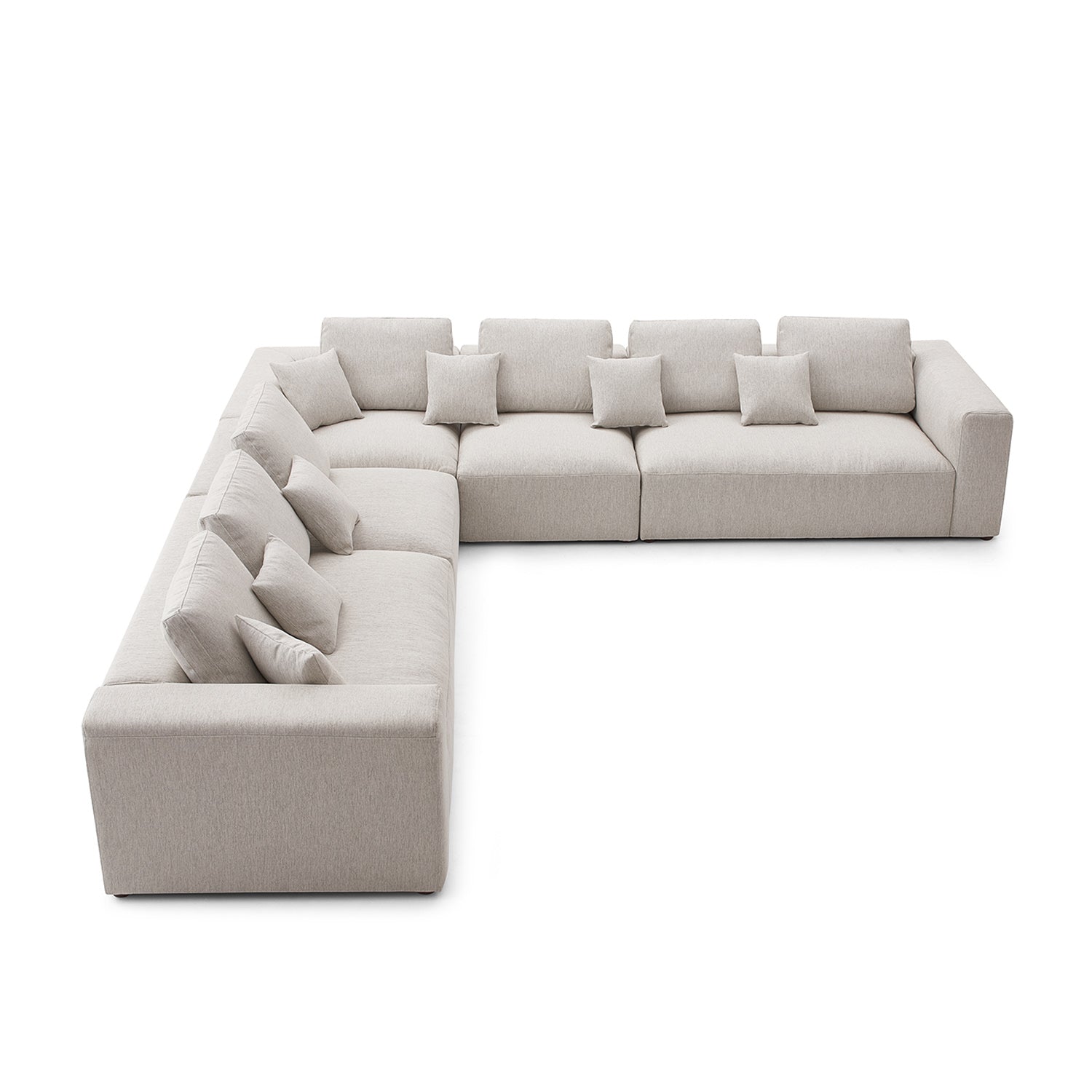 The 5th Closed L Sectional, sectional, Foundry | Valyou Furniture 