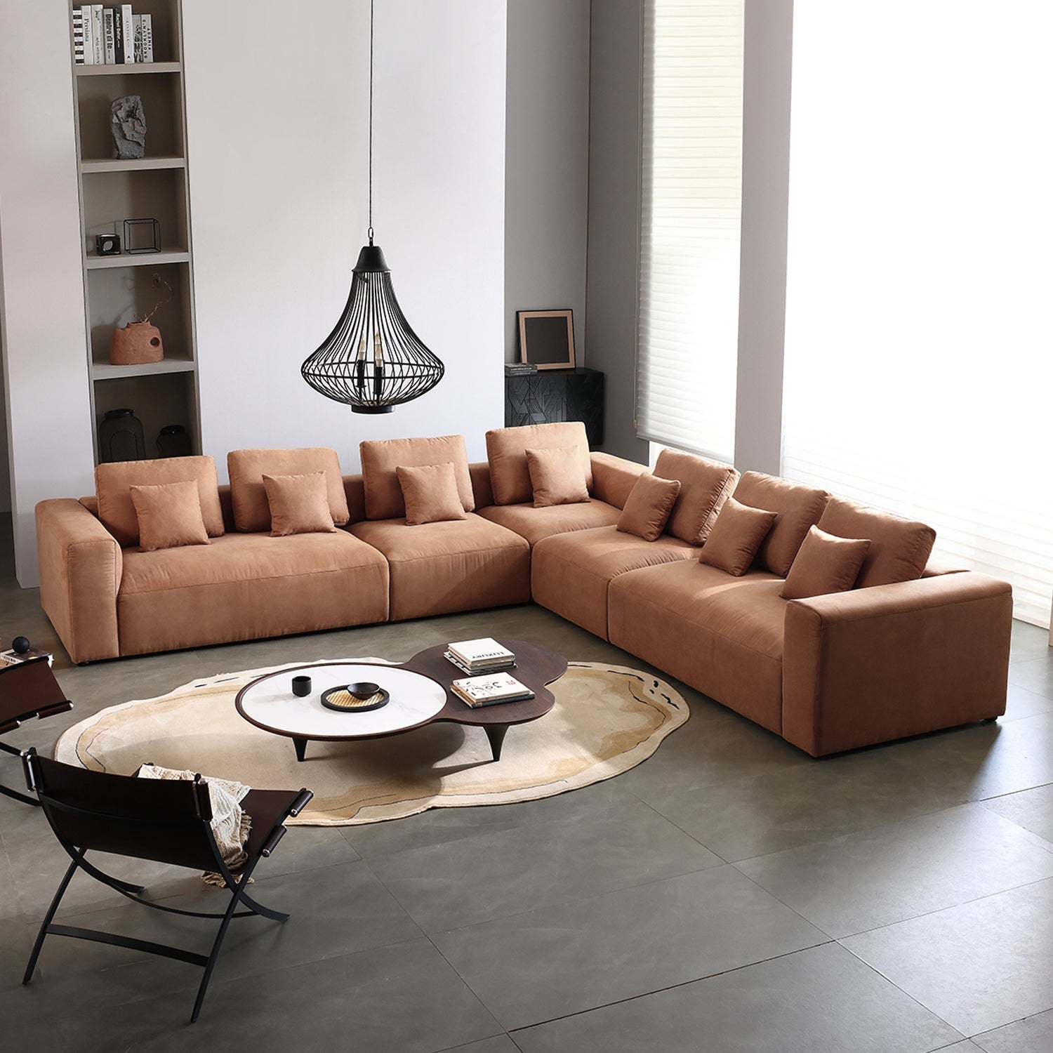 The 5th Closed L Sectional, sectional, Foundry | Valyou Furniture 