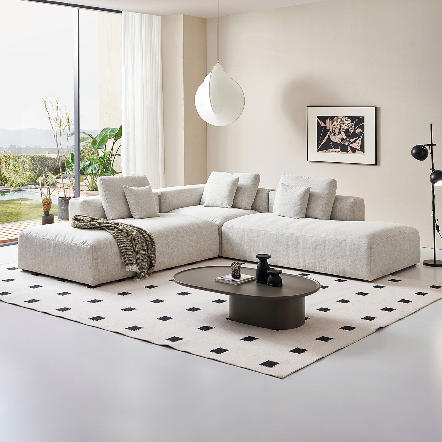 The 5th Open L Sectional, sectional, Foundry | Valyou Furniture 