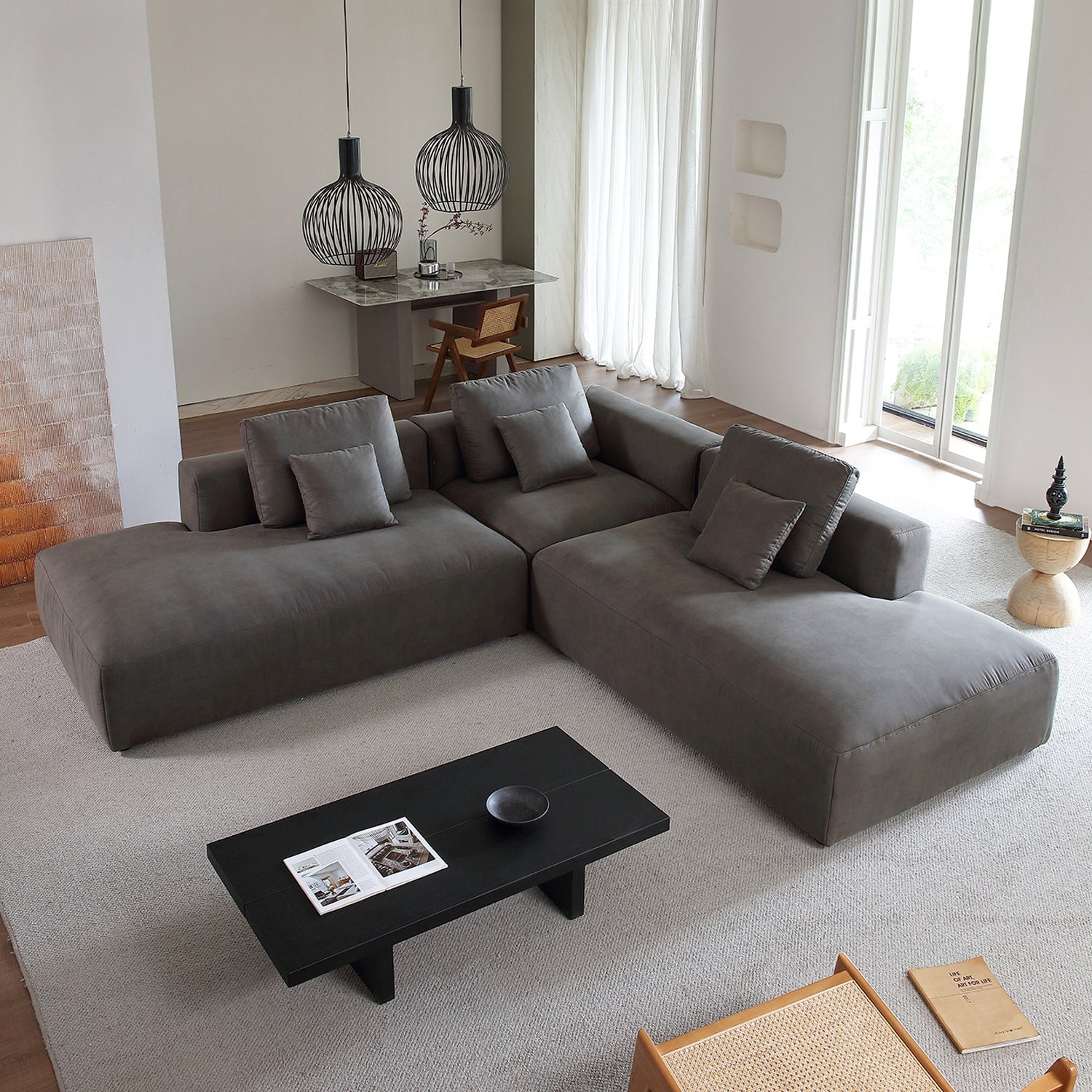 The 5th Open L Sectional, sectional, Foundry | Valyou Furniture 