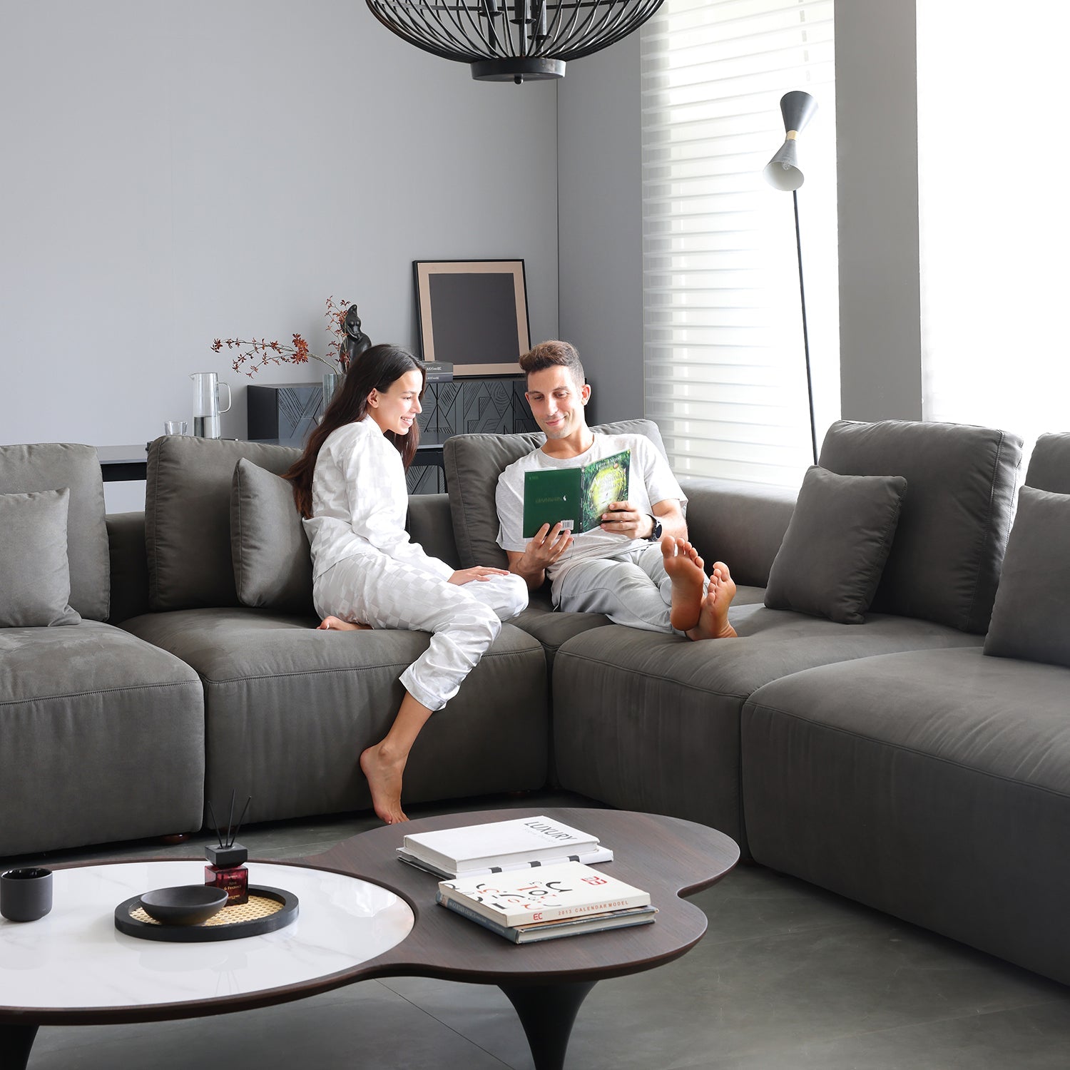 The 5th Open L Sectional, sectional, Foundry | Valyou Furniture 