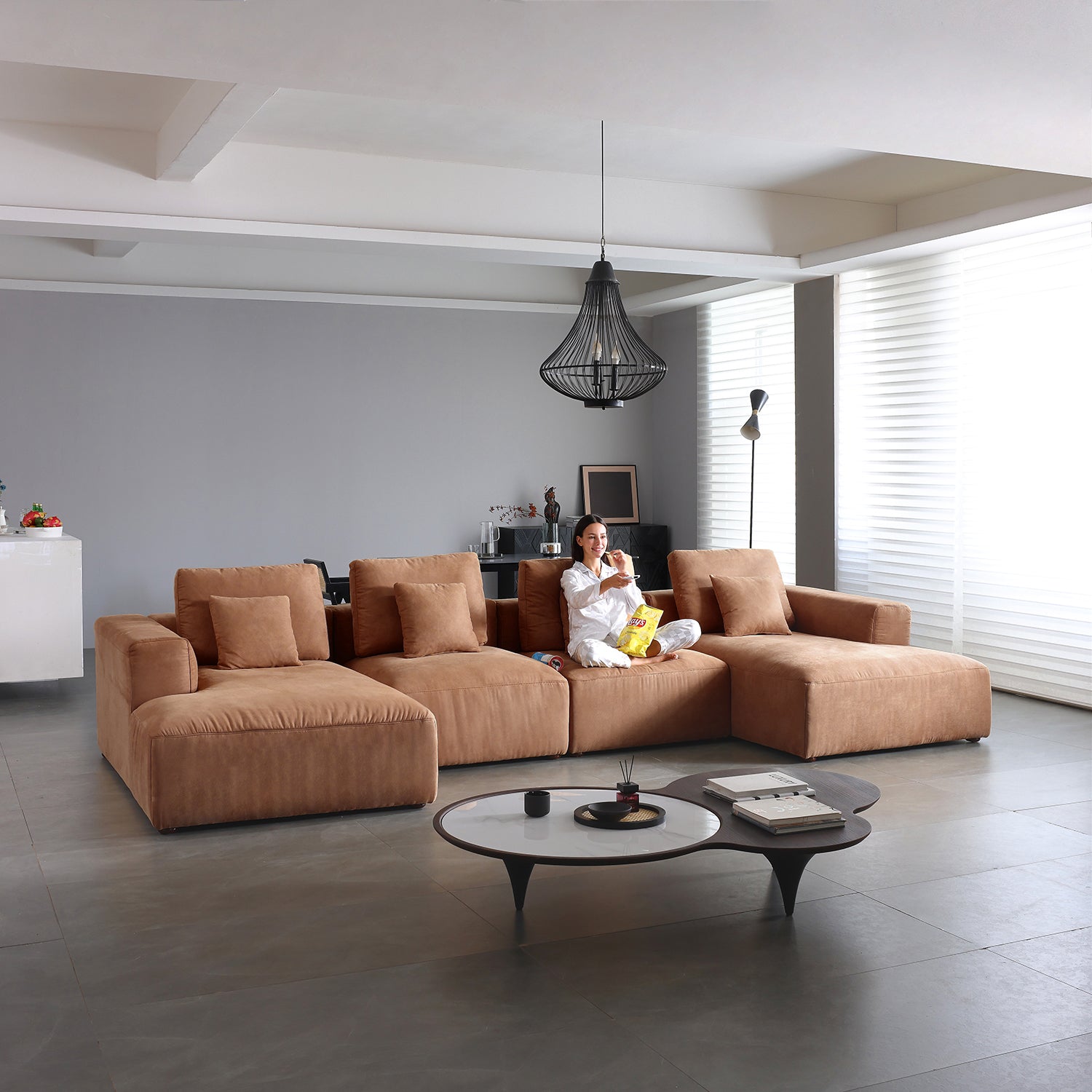 The 5th U Sectional, sectional, Foundry | Valyou Furniture 