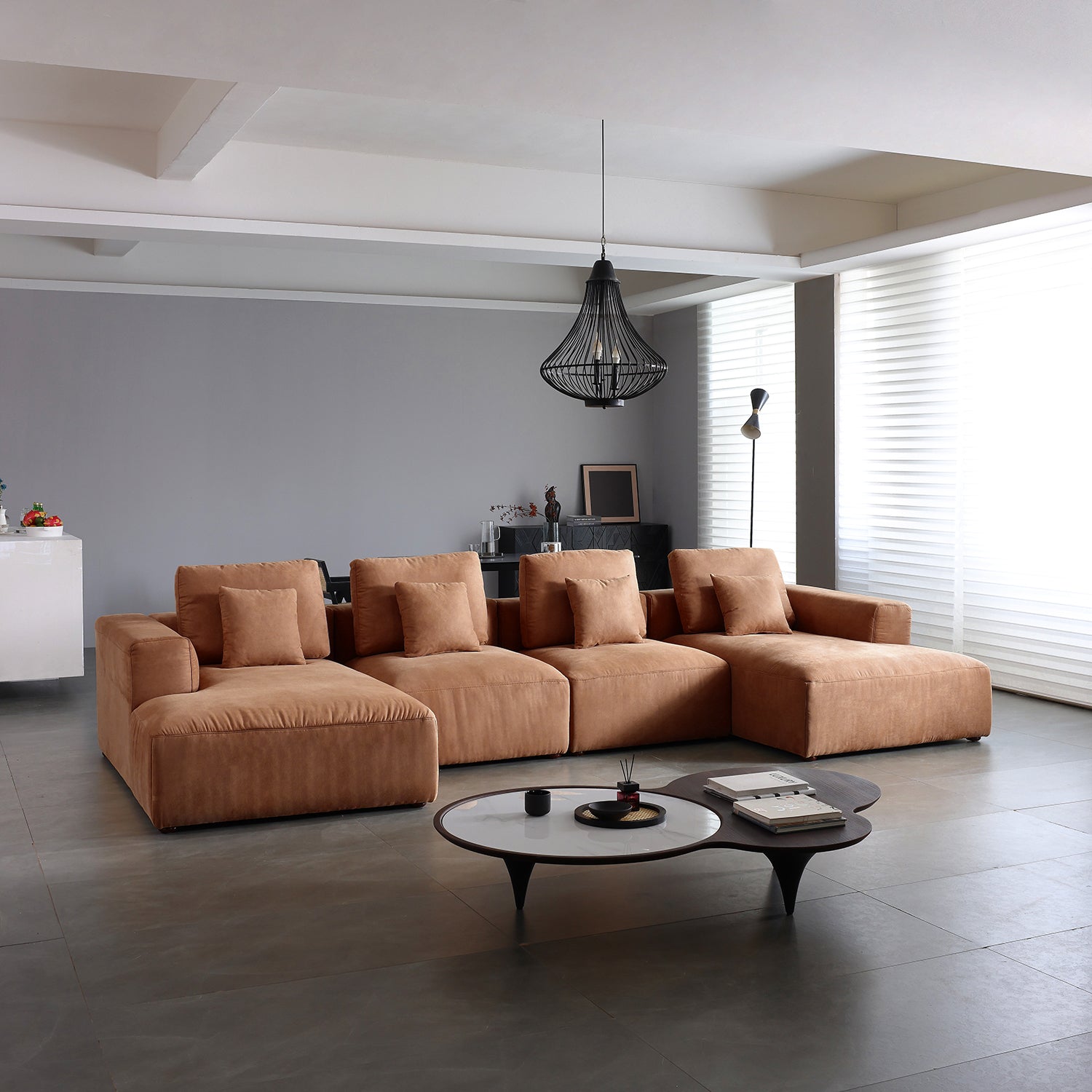 The 5th U Sectional, sectional, Foundry | Valyou Furniture 