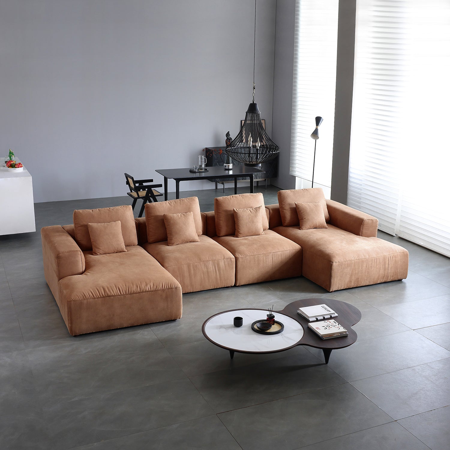 The 5th U Sectional, sectional, Foundry | Valyou Furniture 