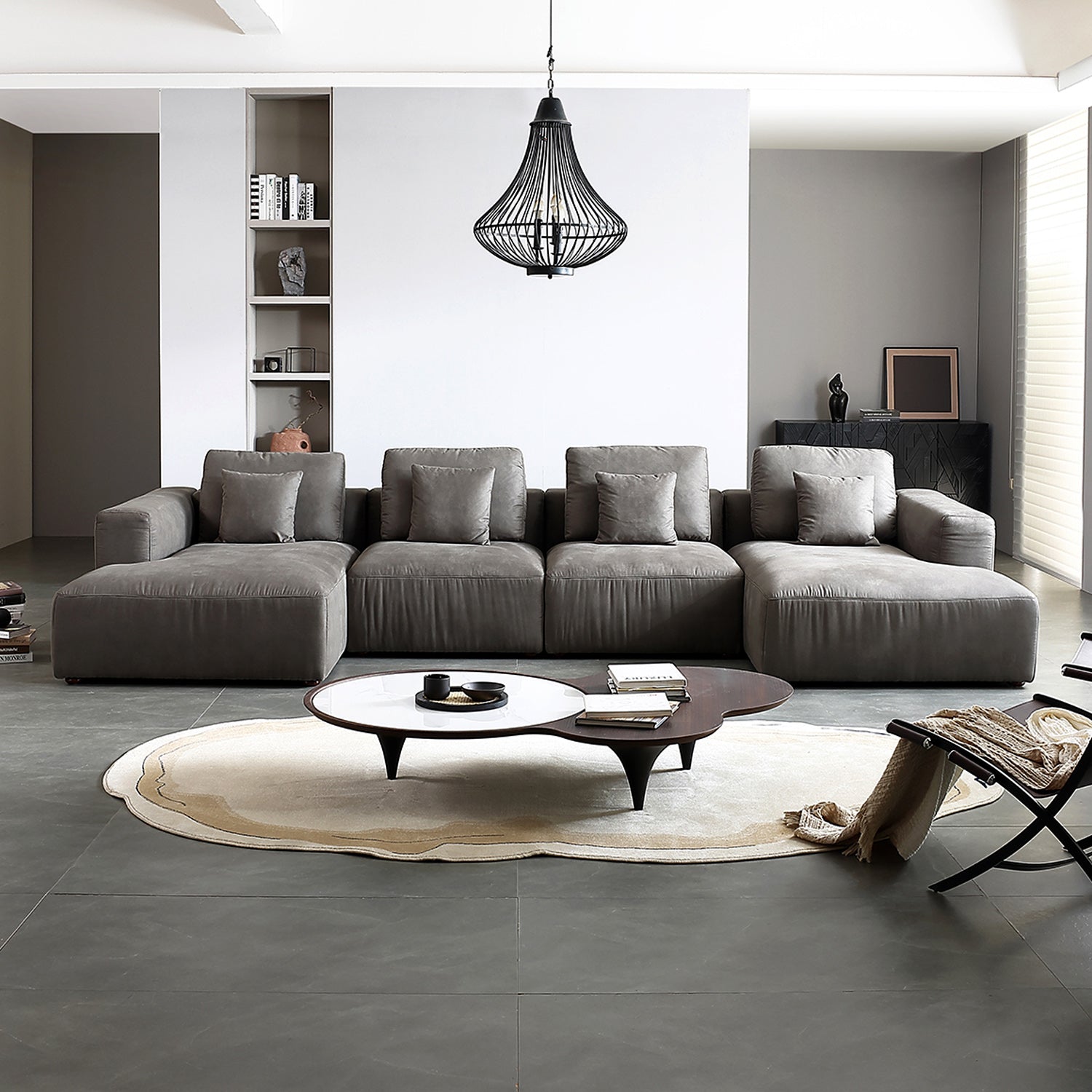 The 5th U Sectional, sectional, Foundry | Valyou Furniture 