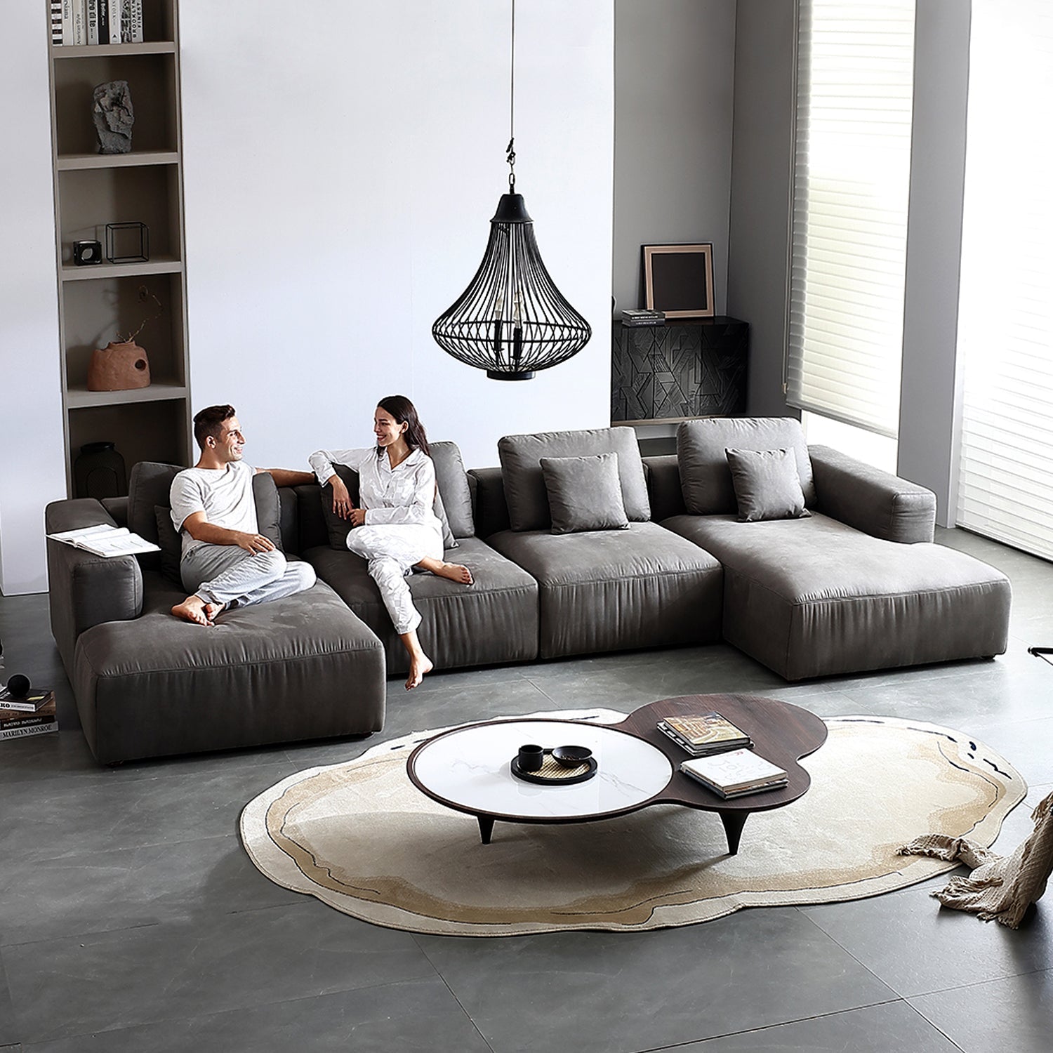 The 5th U Sectional, sectional, Foundry | Valyou Furniture 