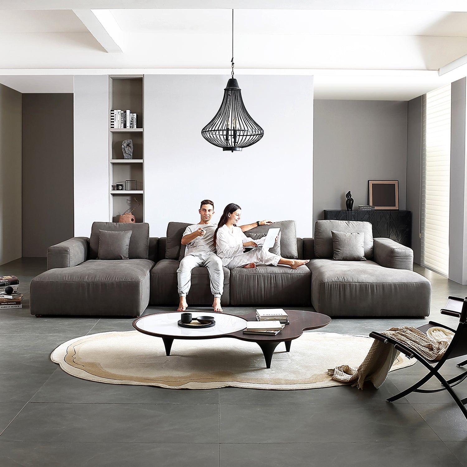 The 5th U Sectional, sectional, Foundry | Valyou Furniture 