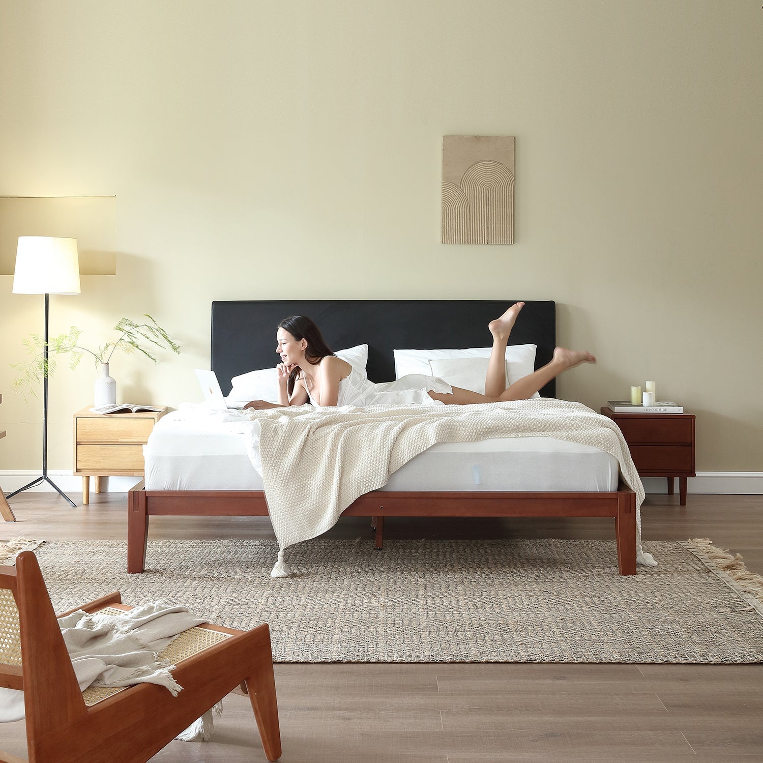 The Charm 2.0 Bed, Bed, OHDOME | Valyou Furniture 