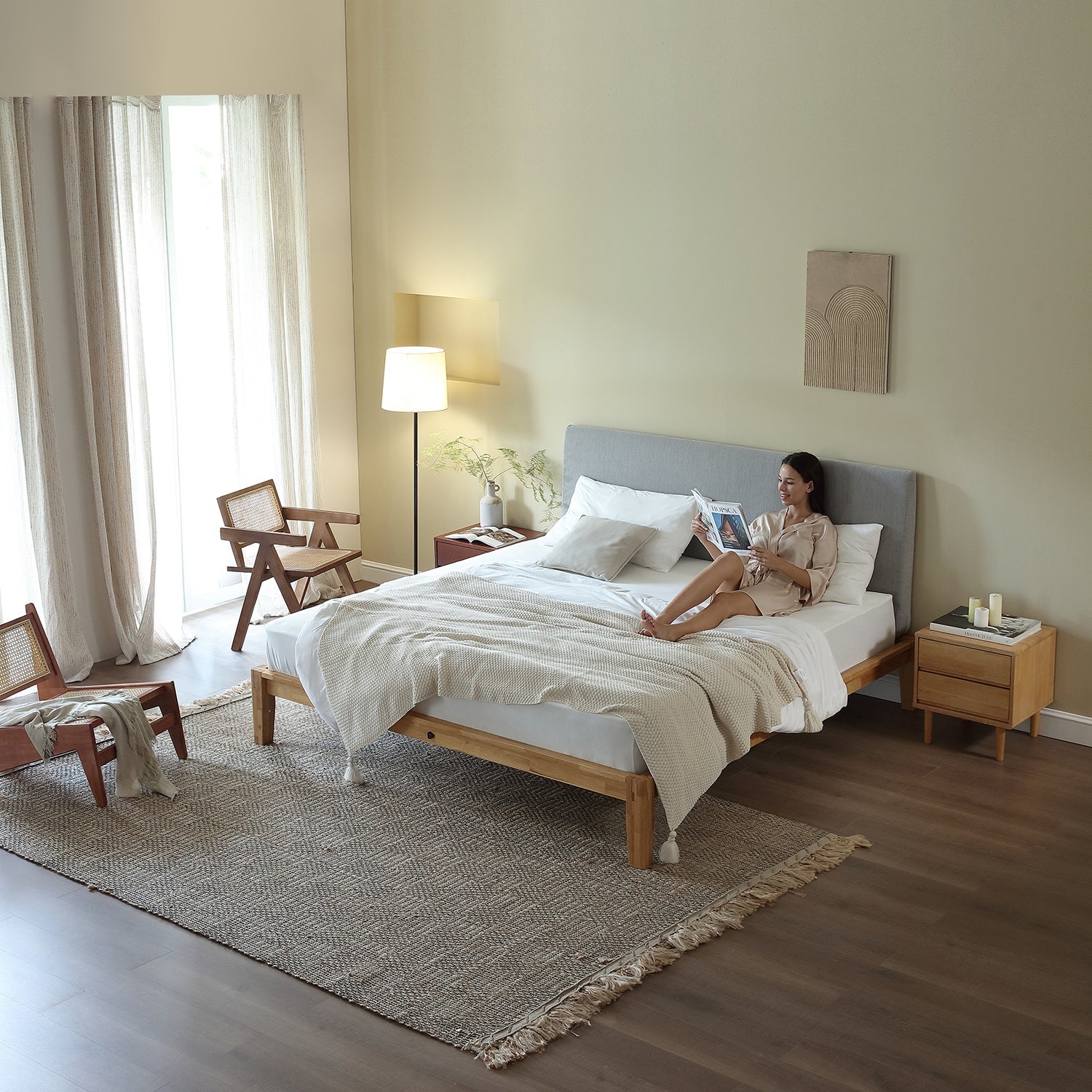 The Charm 2.0 Bed, Bed, OHDOME | Valyou Furniture 