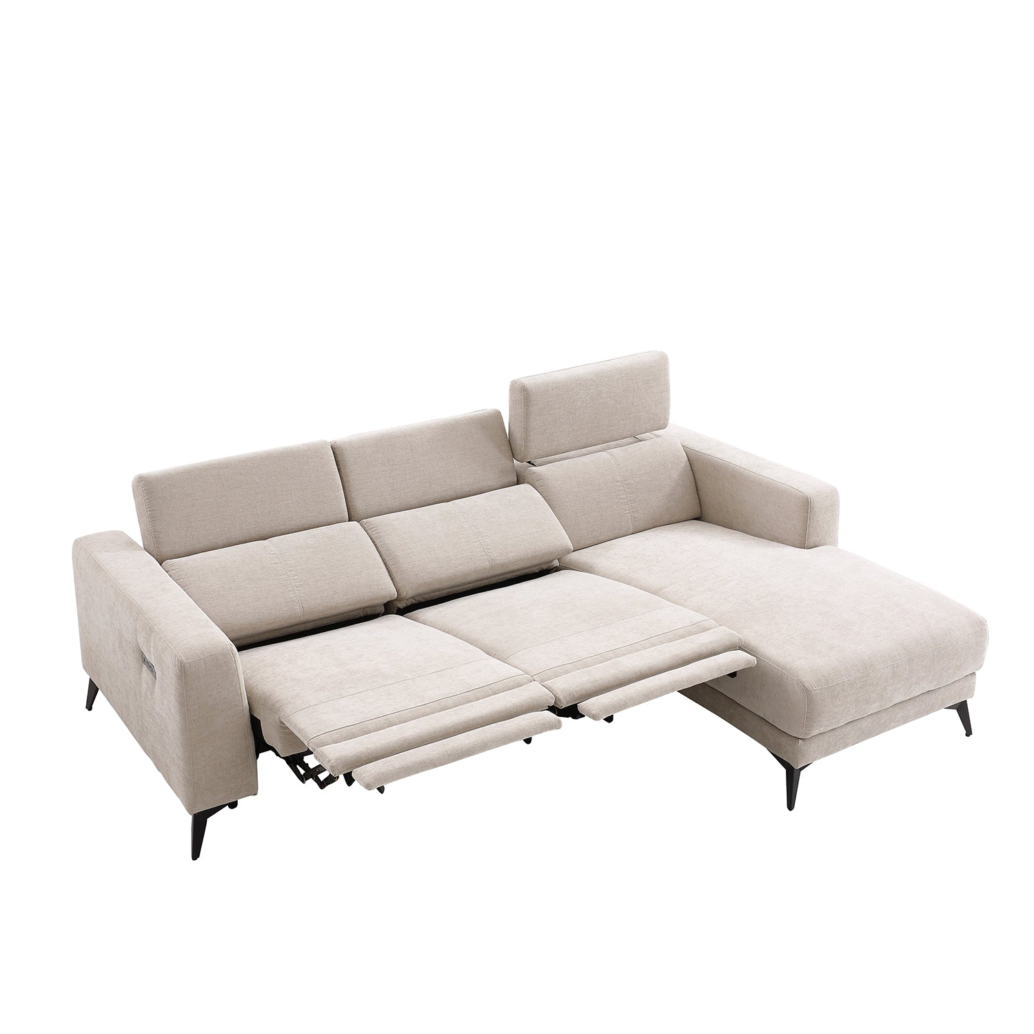 Theo Recliner Sectional, Recliner, Valyōu Furniture | Valyou Furniture 