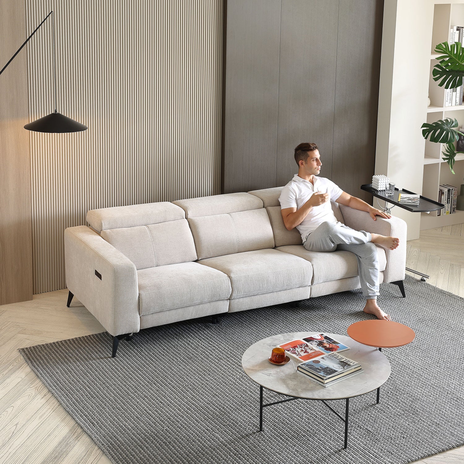 Theo Recliner Sofa, Recliner, Valyōu Furniture | Valyou Furniture 