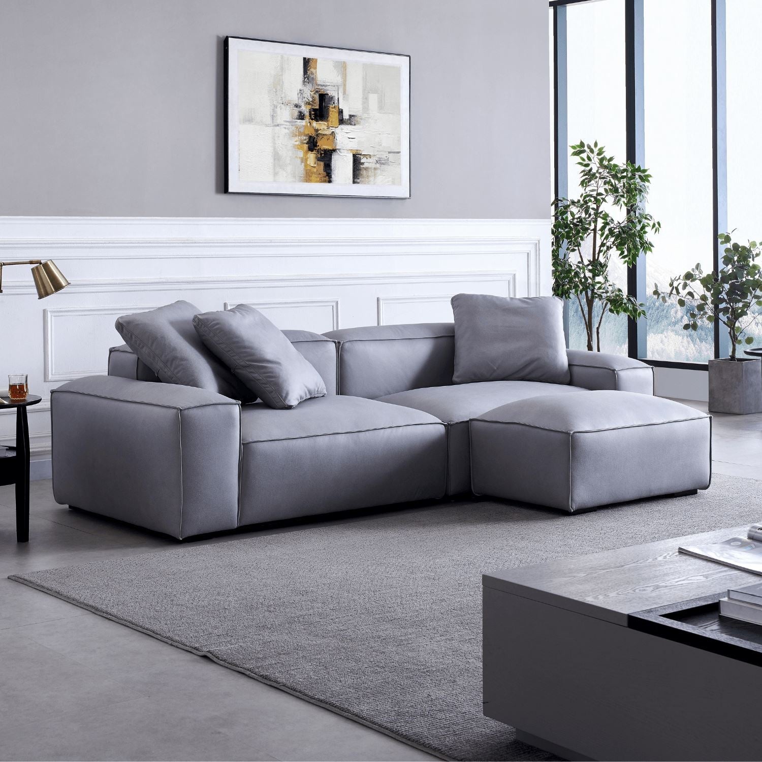 Loft Sofa + Ottoman - Valyou 