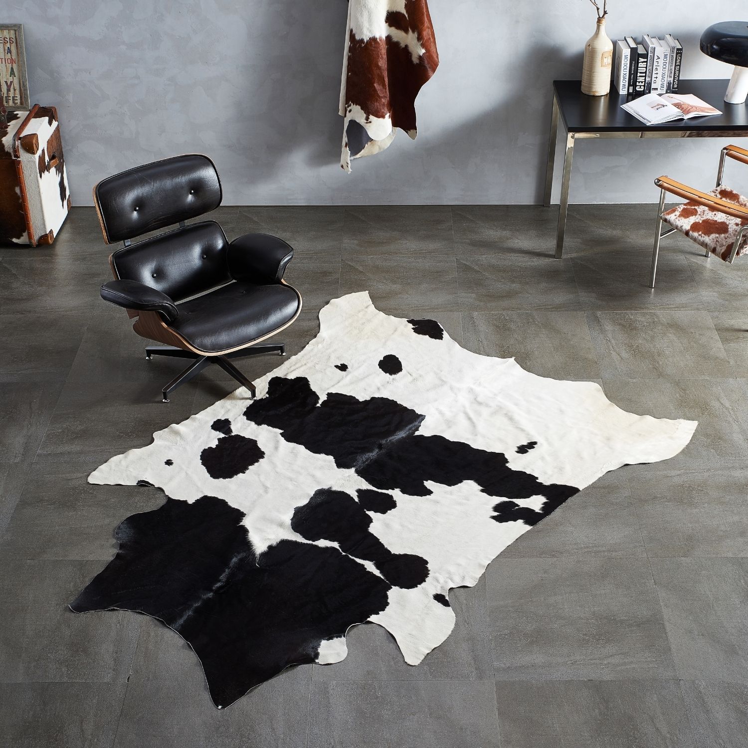 Flar Rug Rug Mario Capasa Black & White 