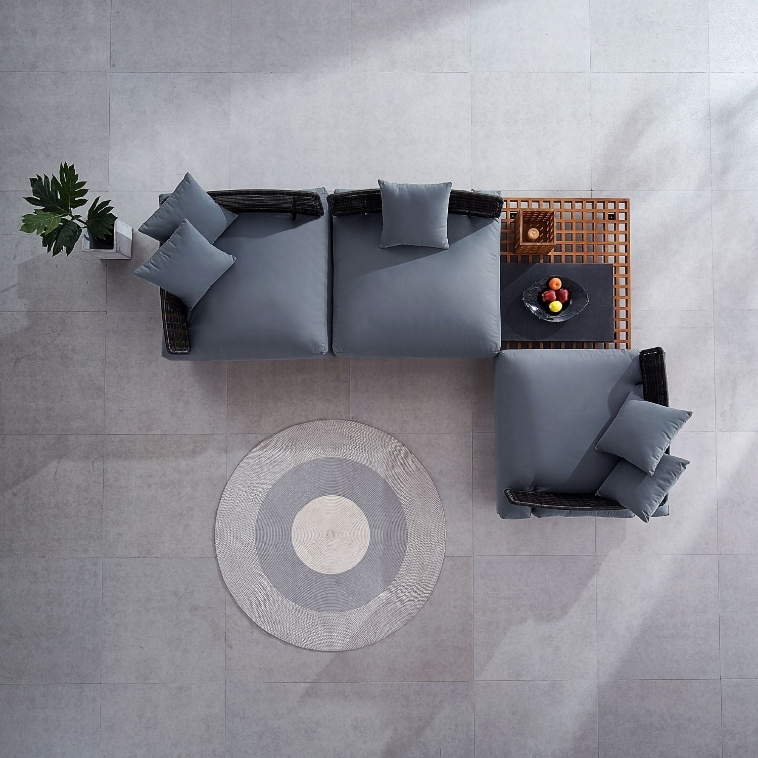 Oni Lounger Sofa Zomanity Z2 Grey 