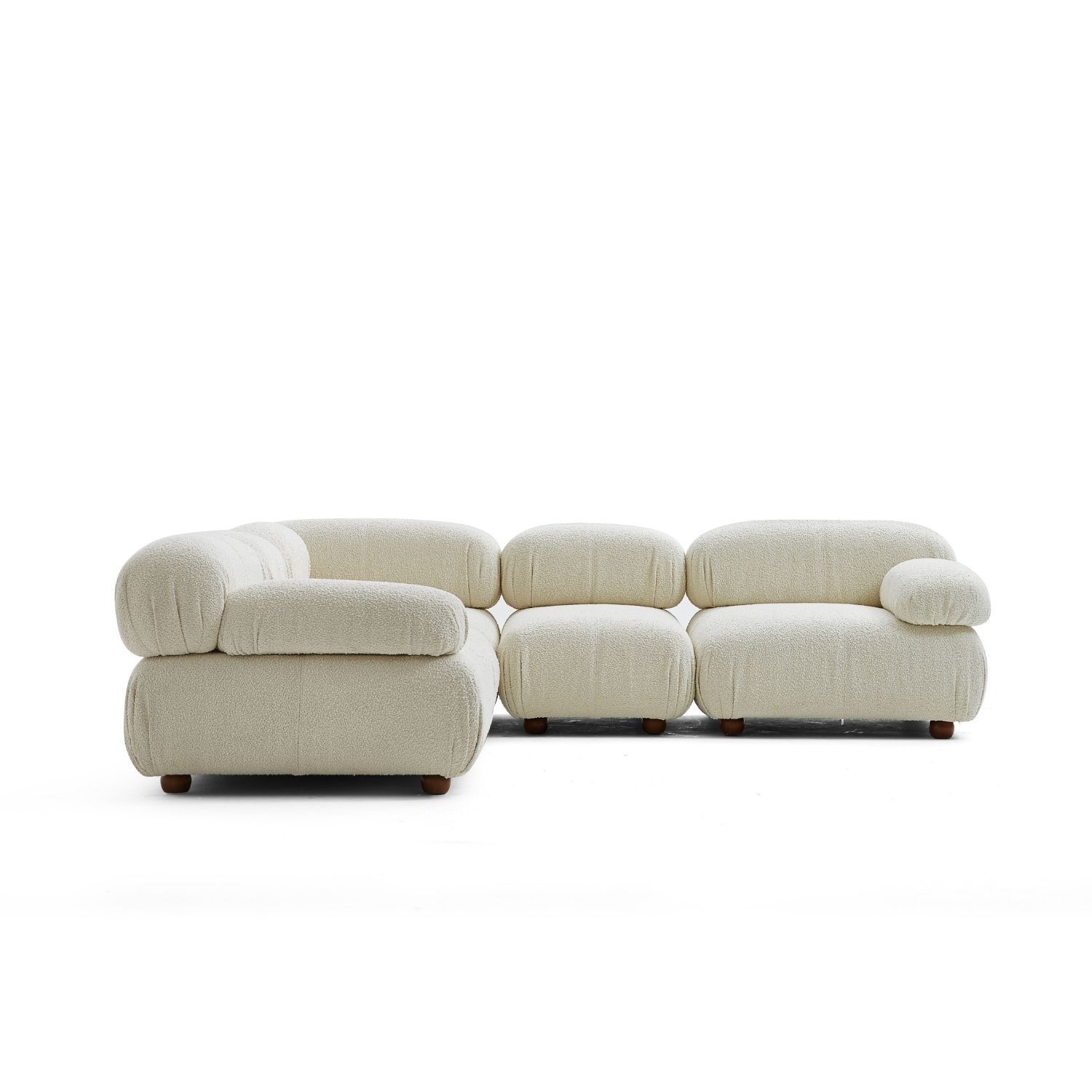 Pebbles L Sectional Sofa Milloze 