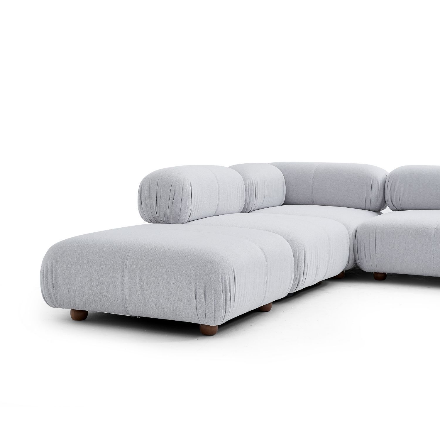 Pebbles L Sectional Sofa Milloze 