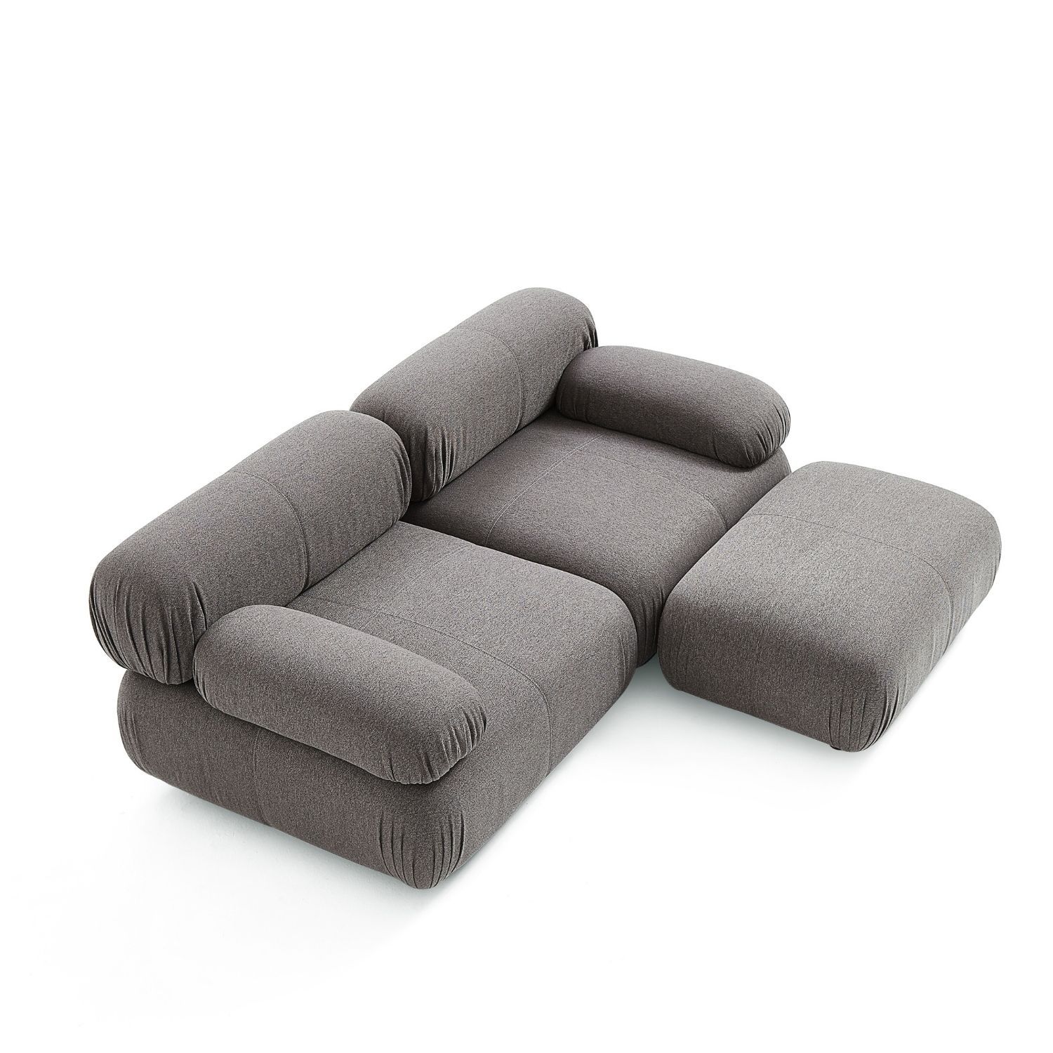 Pebbles Loveseat + Ottoman Sofa Milozze 