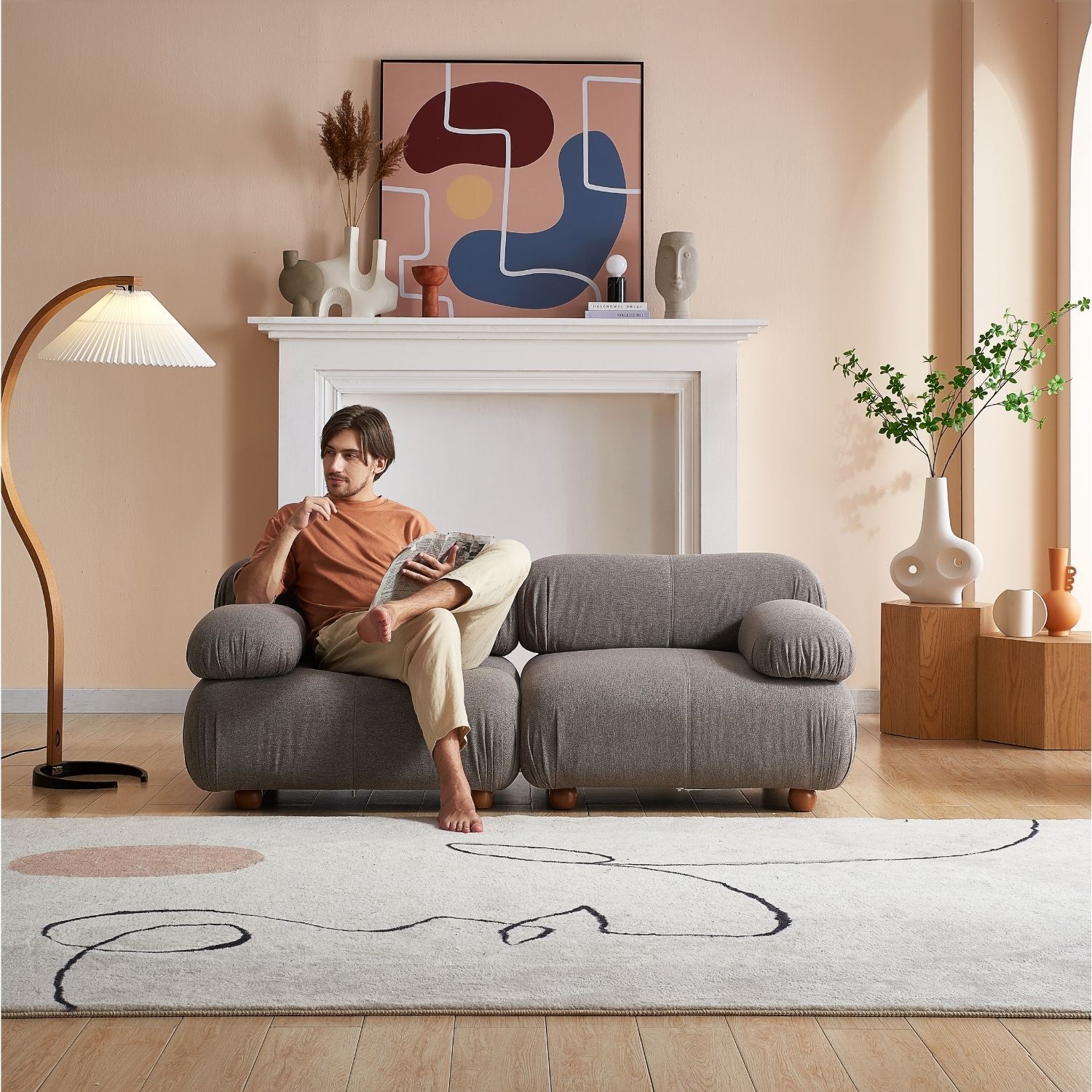 Pebbles Sofa Sofa Milozze 