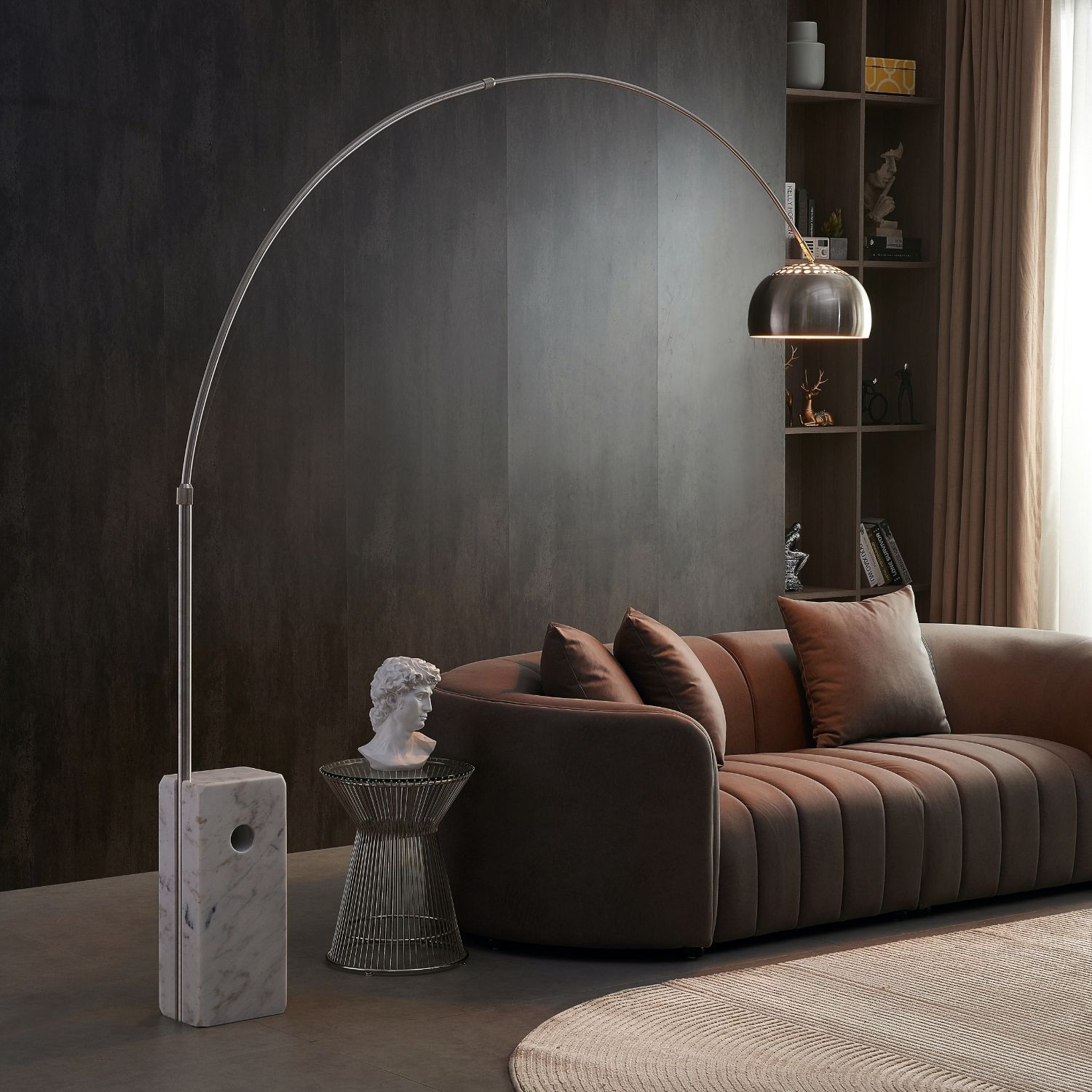 Sfoop Floor Lamp Lamp Mario Capasa 