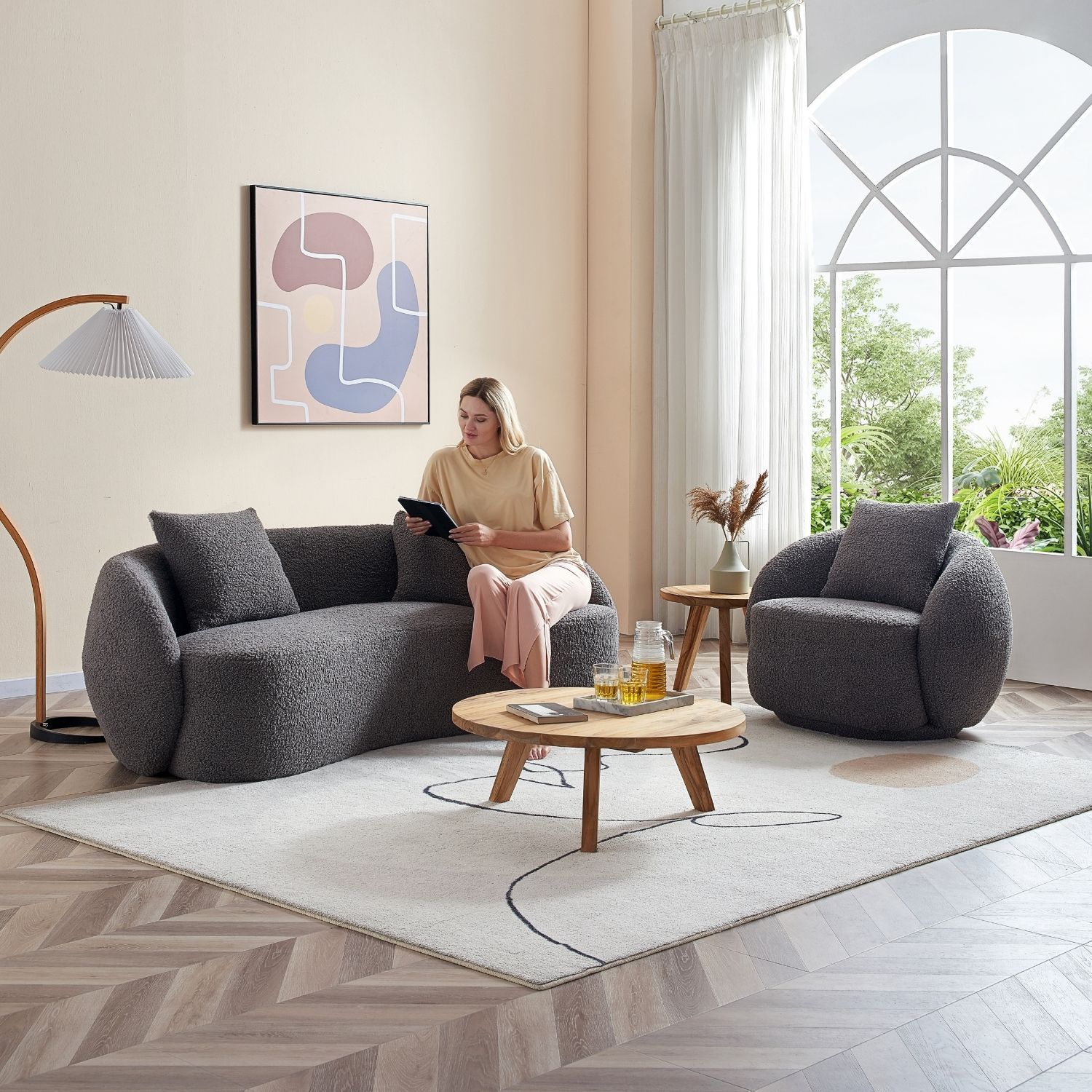 The Eclipse Sofa + Armchair Sofa Milloze 