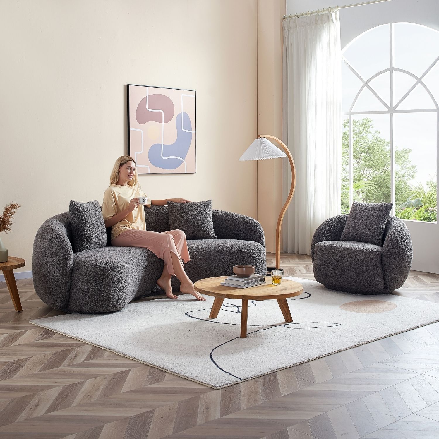 The Eclipse Sofa + Armchair Sofa Milloze 