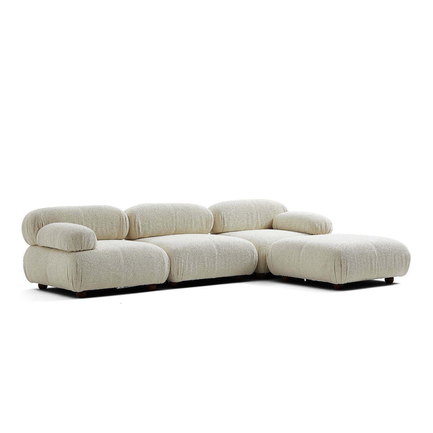 Pebbles Sofa + Ottoman Sofa Milozze 